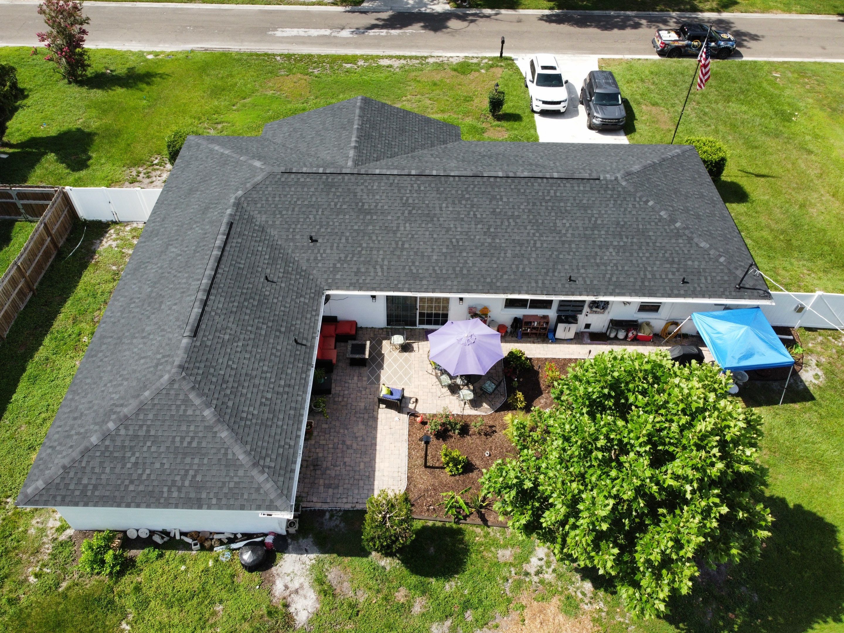Roof Replacement in Brandon, FL. by Steadfast Roofing 