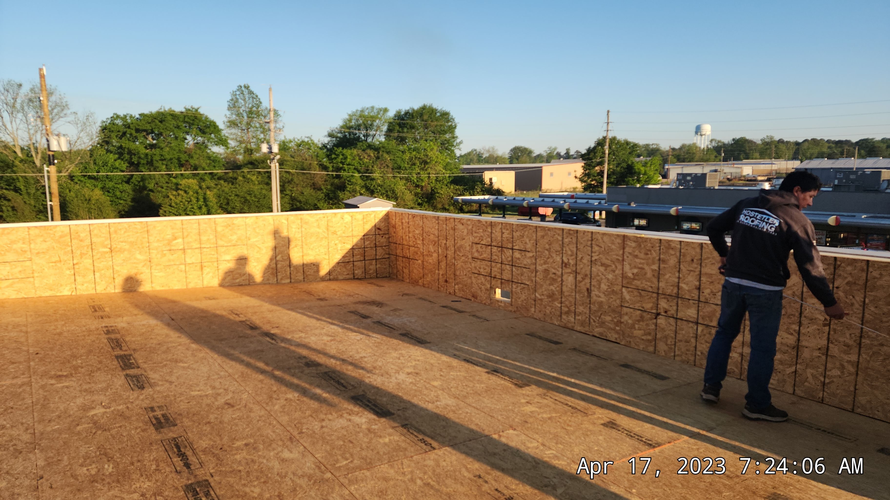 Chicken Express, Nashville by Hostetler Roofing