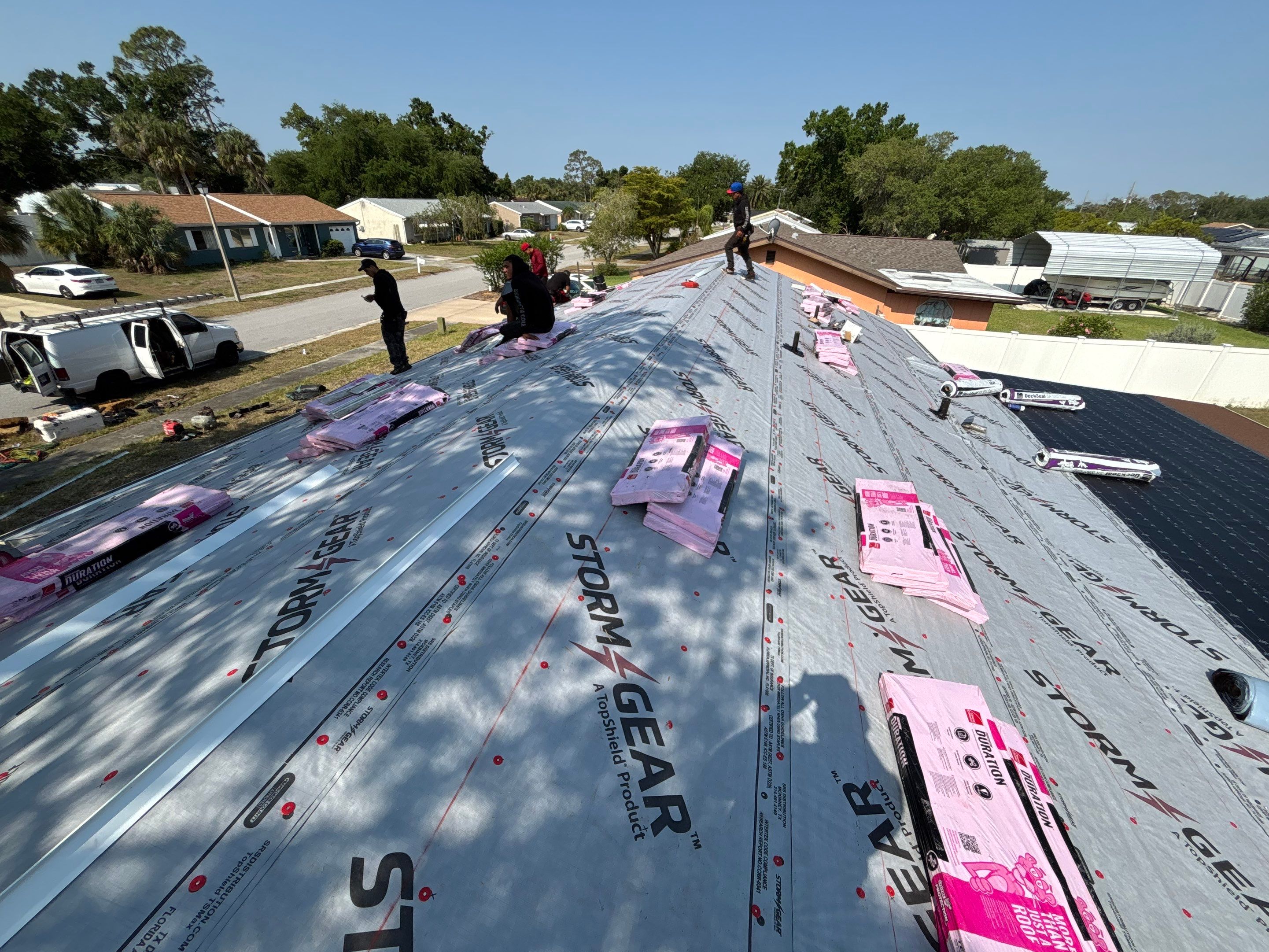 Project in North Port by Duque Roofing & Construction