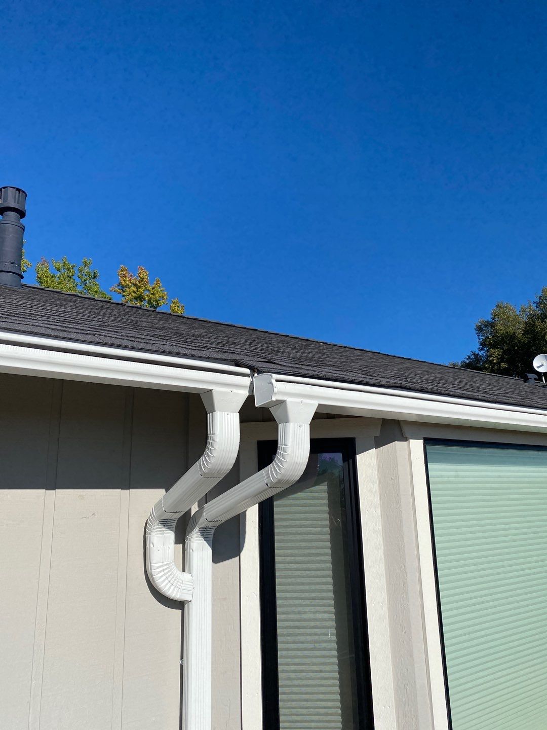 Gutters and new Roof by Byers Enterprises 