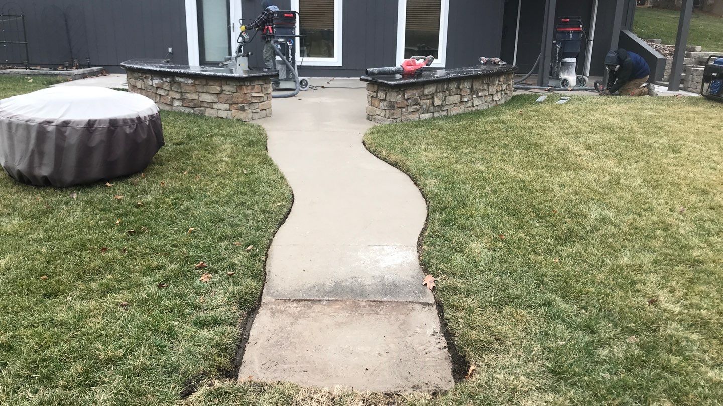 Patio using Domino  by Select Painting, Coatings & Garage Cabinets