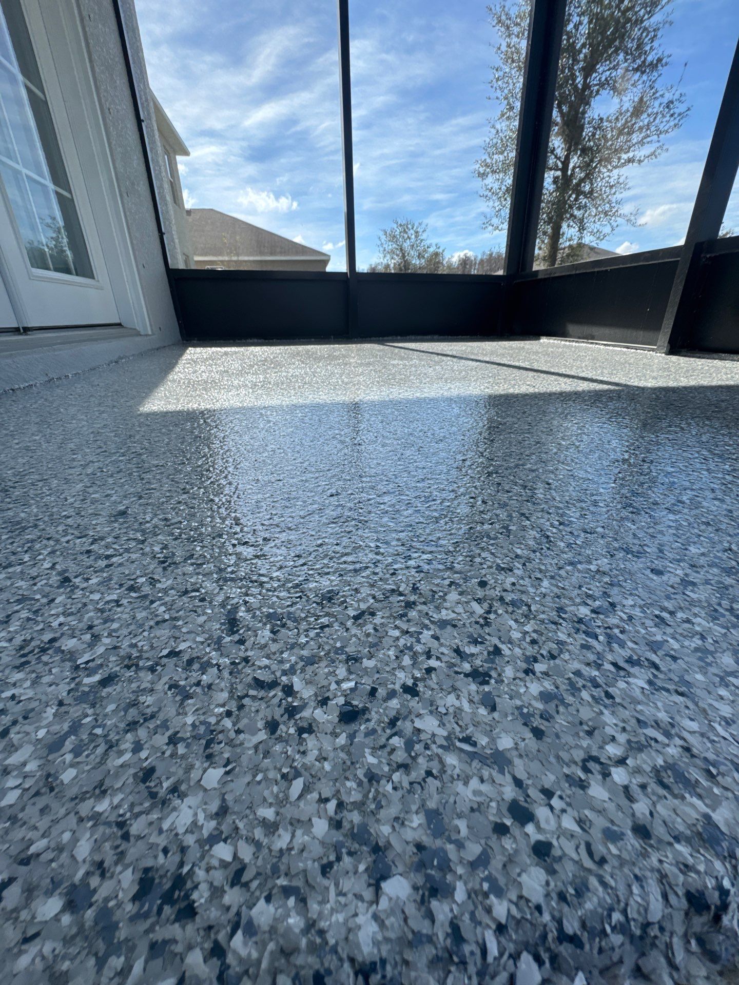 Odessa, FL Lanai Transformation by Performance Floors & Coating