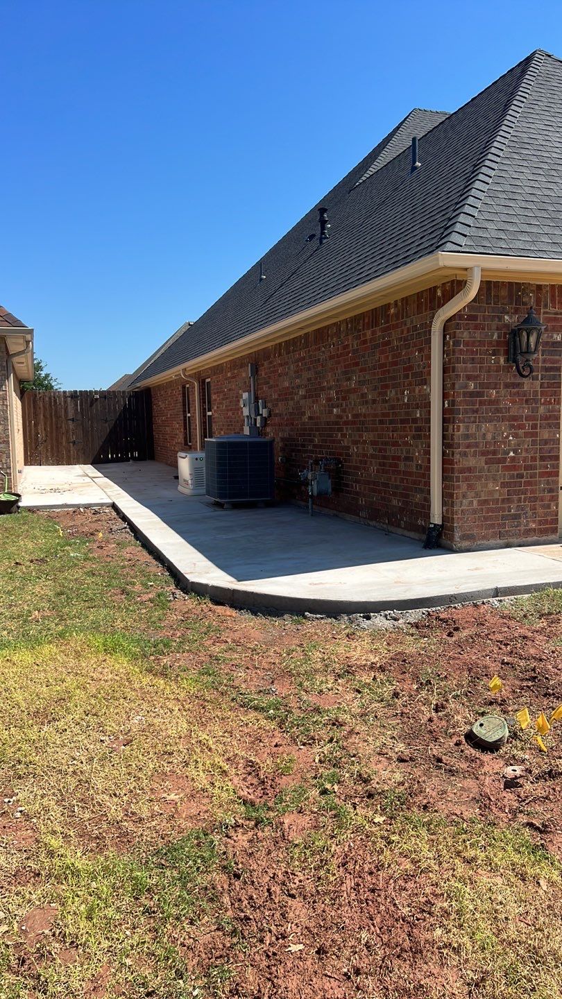 Concrete and Drainage using Concrete by Clays Services Inc