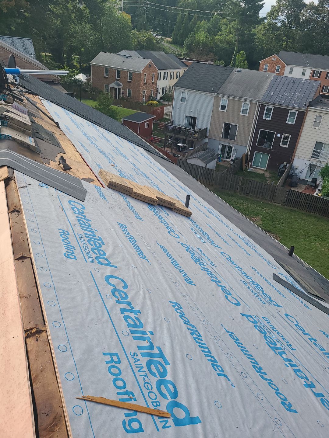 Woodbridge: Residential Roof Replacement with CertainTeed Landmark Shingles in Charcoal Black by RM Banning, Inc.