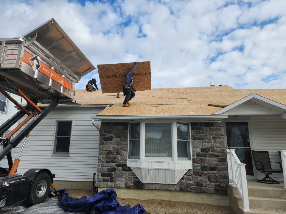 Residential Roofing Installation using GAF Timberline HDZ Pewter Gray by Nitro Roofing and Construction