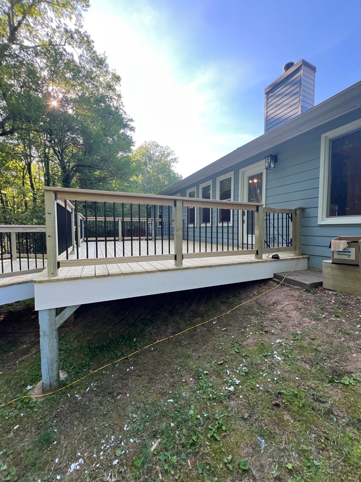 Marietta, GA Deck Resurface using Pressure Treated Pine by Nelson Exteriors 