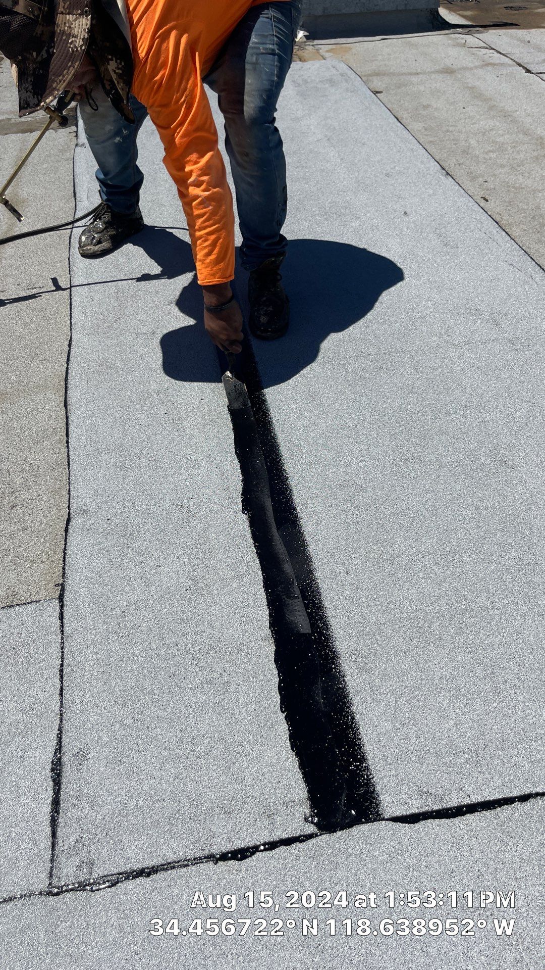 Project in Valencia by Shark Commercial Roofing Systems