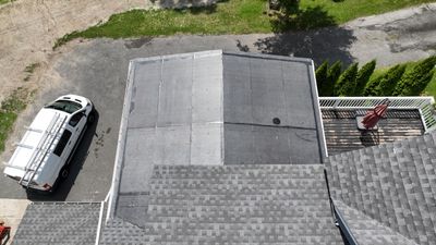 From Shingles to EPDM — Methuen Flat Roof Conversion