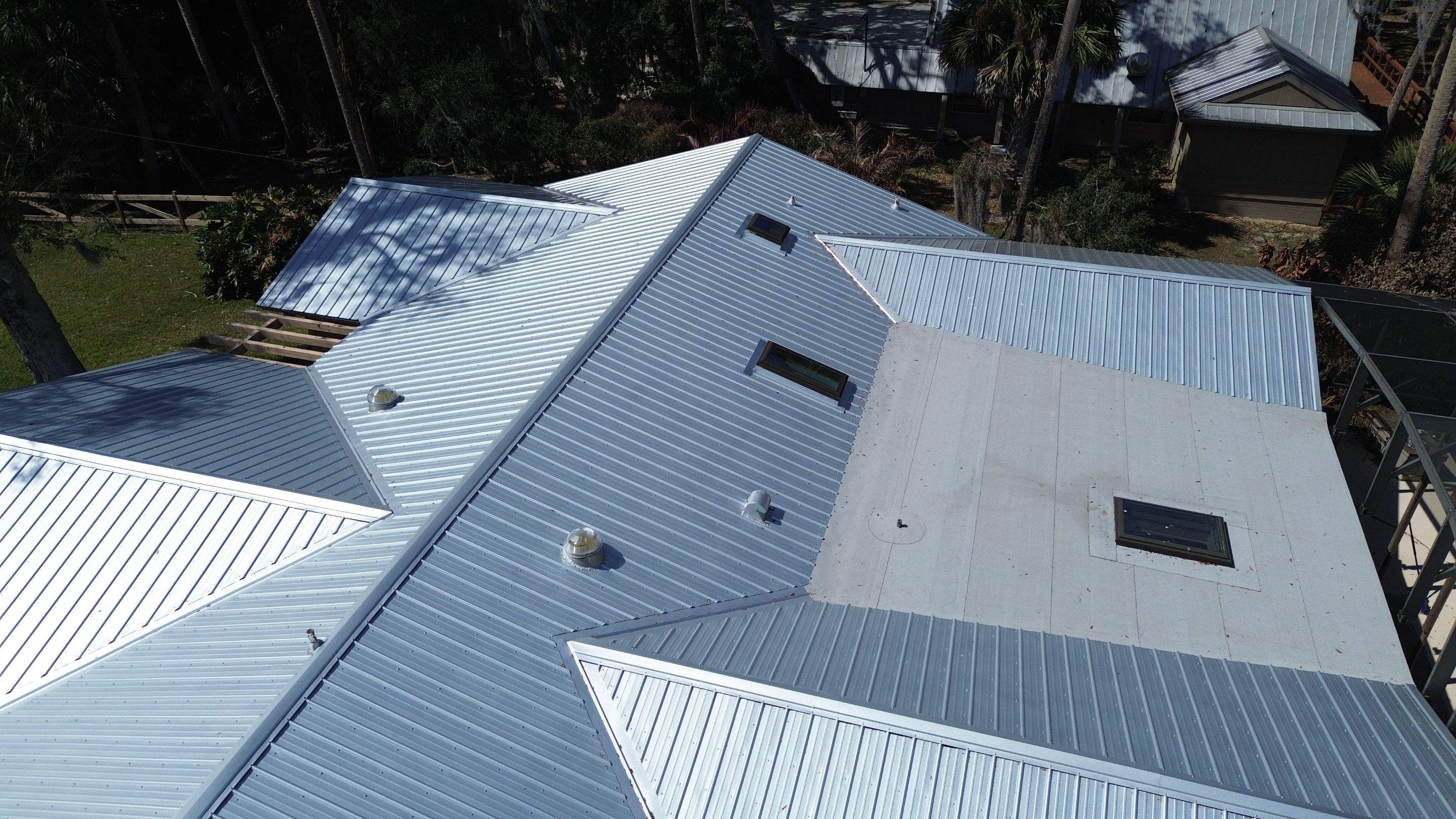 Ultra Rib Panel Galvalume Finish by Gold Key Roofing