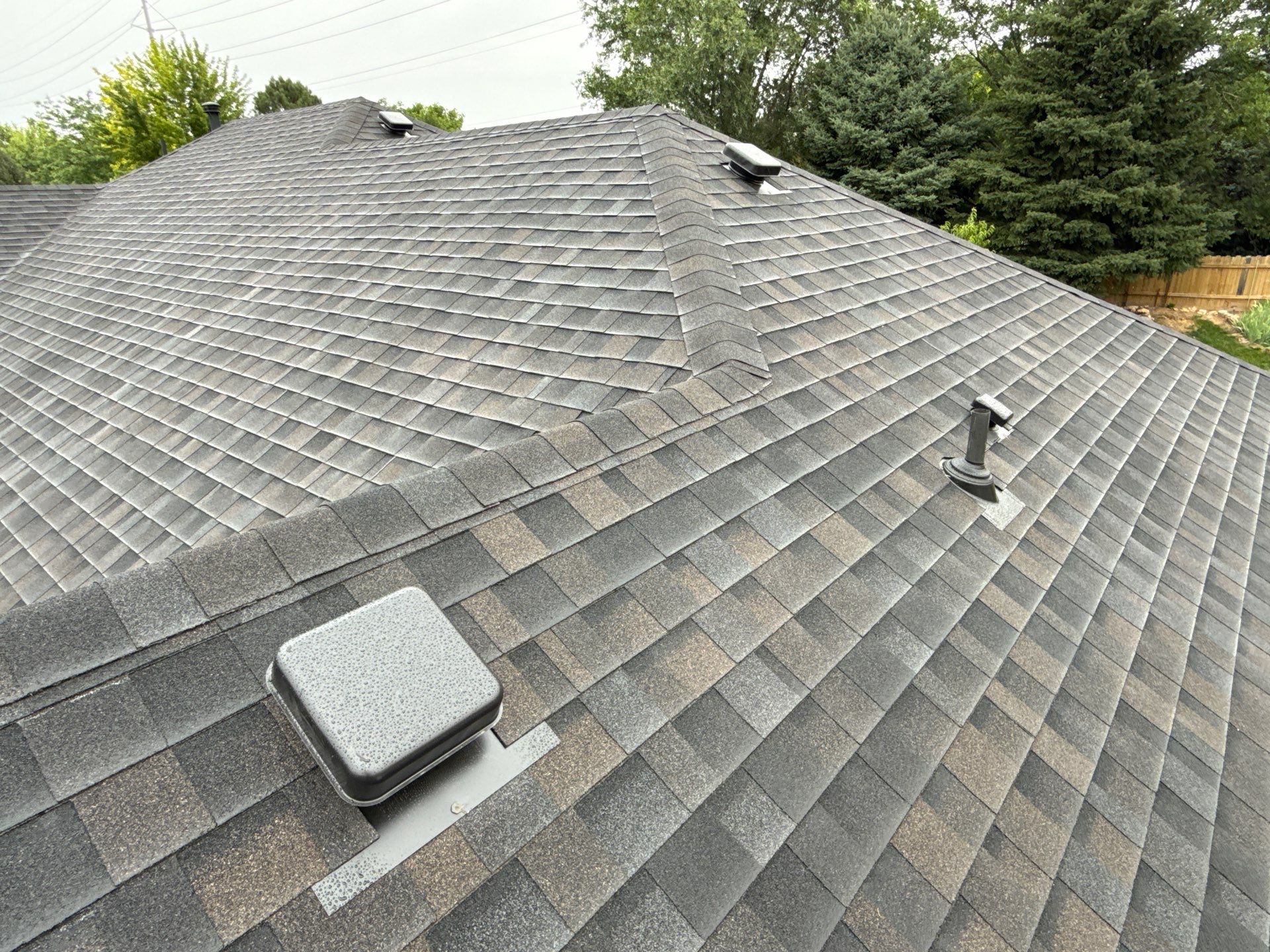 Architectural Shingle Roof Replacement and New Ventilation in Boise by Olive Roofing