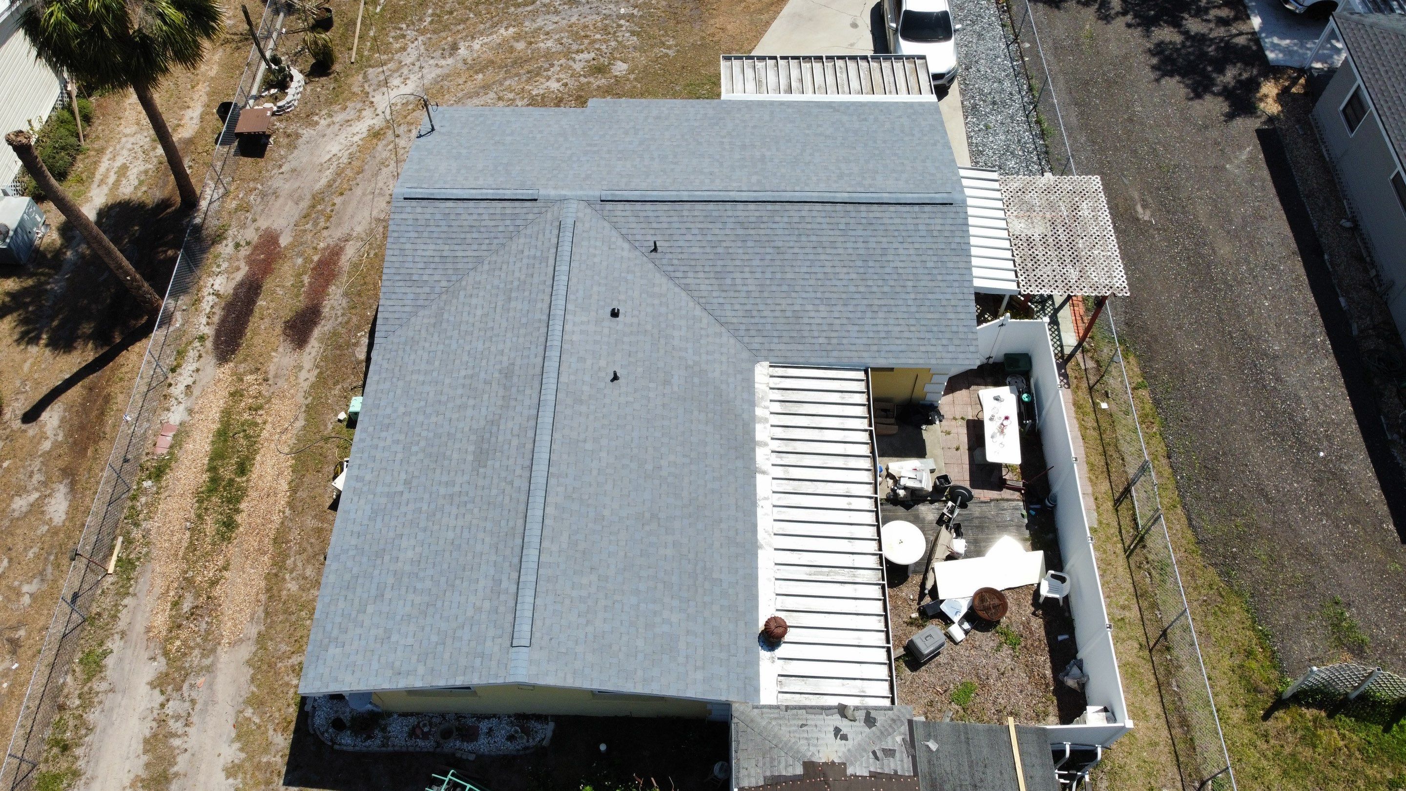 Roof replacement in Gibsonton, FL. by Steadfast Roofing