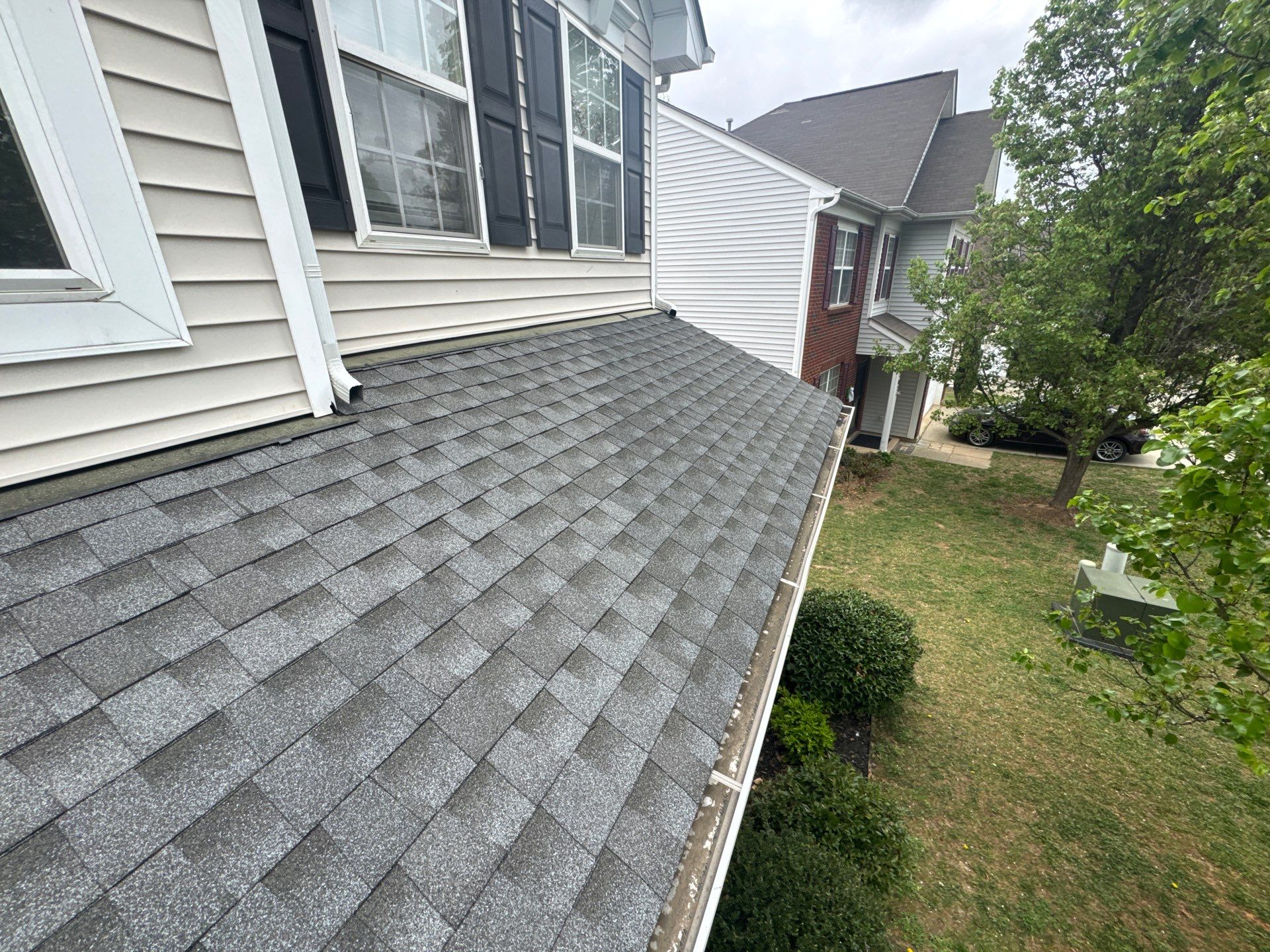 GAF HDZ Architectural Shingle in Pewter Gray by H&S Roofing and Gutter