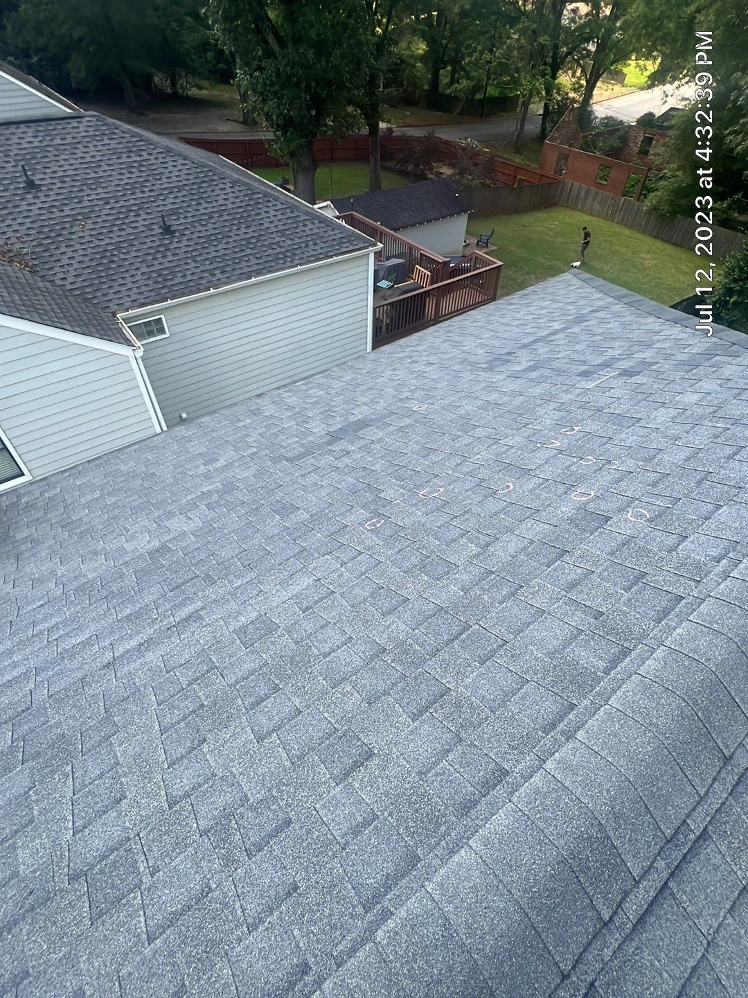 roof repair using 30 yr shingle by Nailed It Roofing & Remodeling LLC