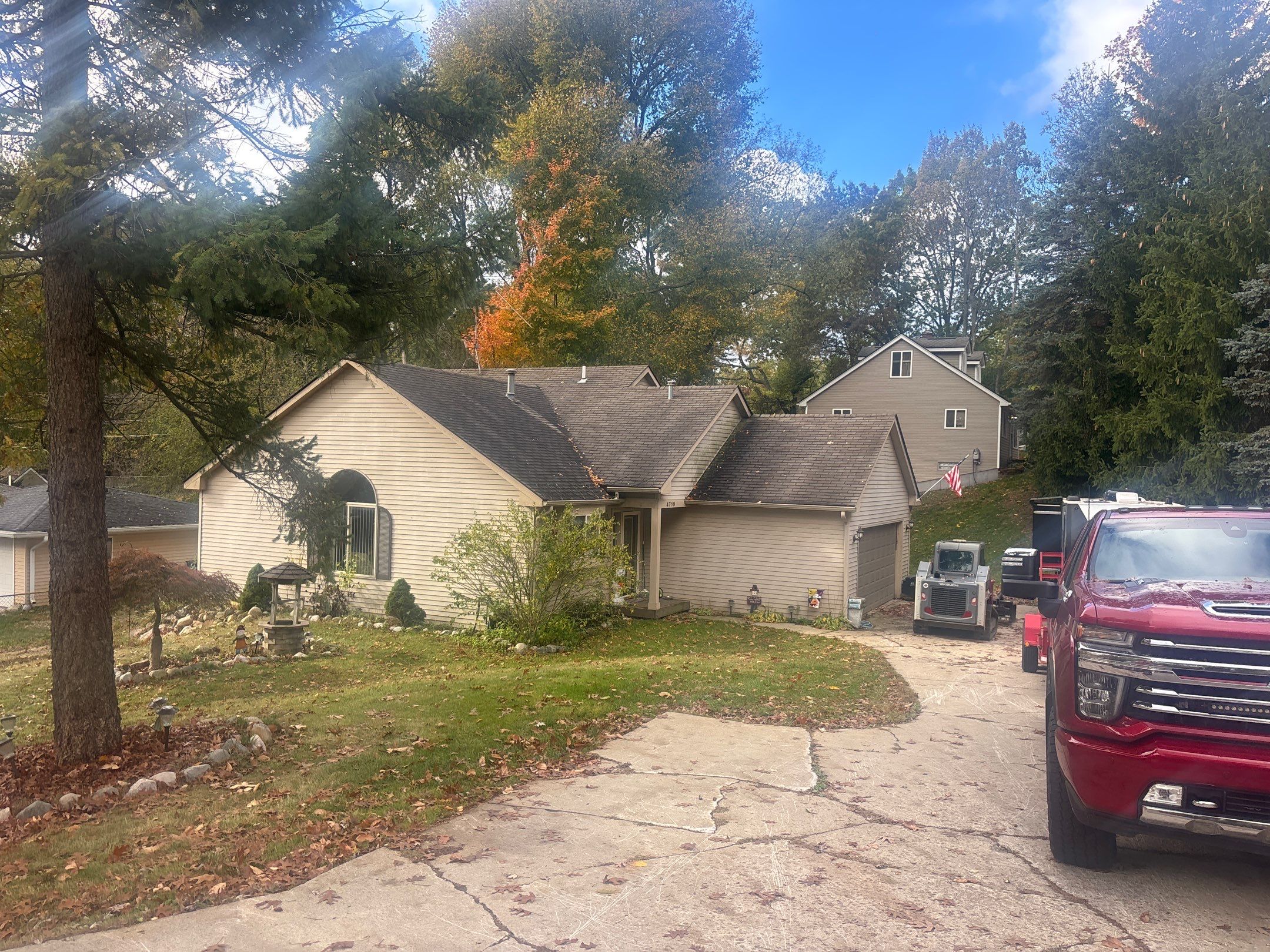 Roof Replacement using Owens Corning Driftwood by 180 Contractors
