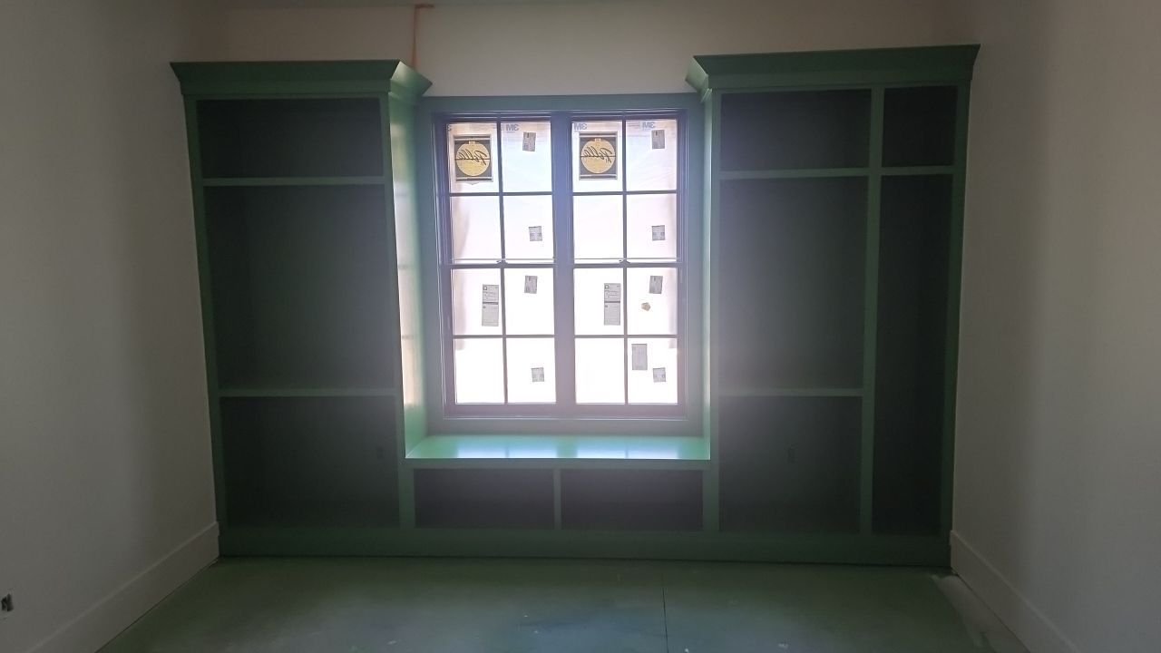 New home construction paint job by Cutting edge painting 