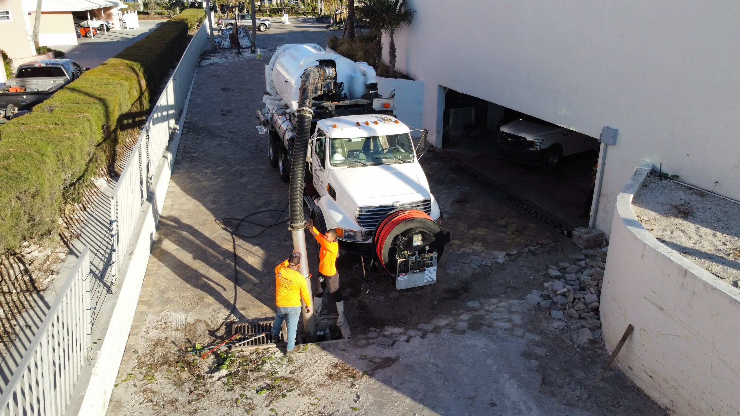 Naples Condo Complex Stormwater System Maintenance and Hurricane Cleanup by Don Mar, Inc. Storm Water Solutions