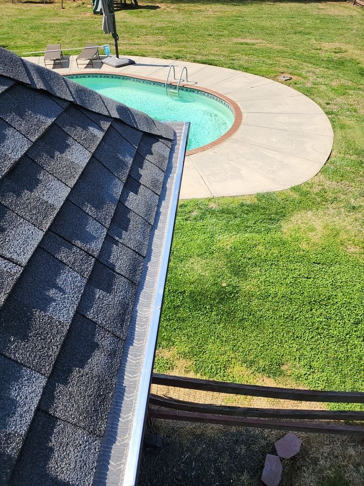Gutter Guard Instalation using Leaf Blaster Pro by Gutter Glove by Power Wash Masters LLC