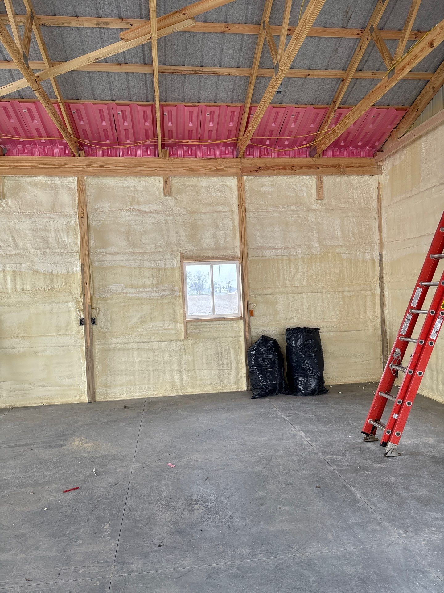 40'x40'x12' Garage by The Barn Builders 