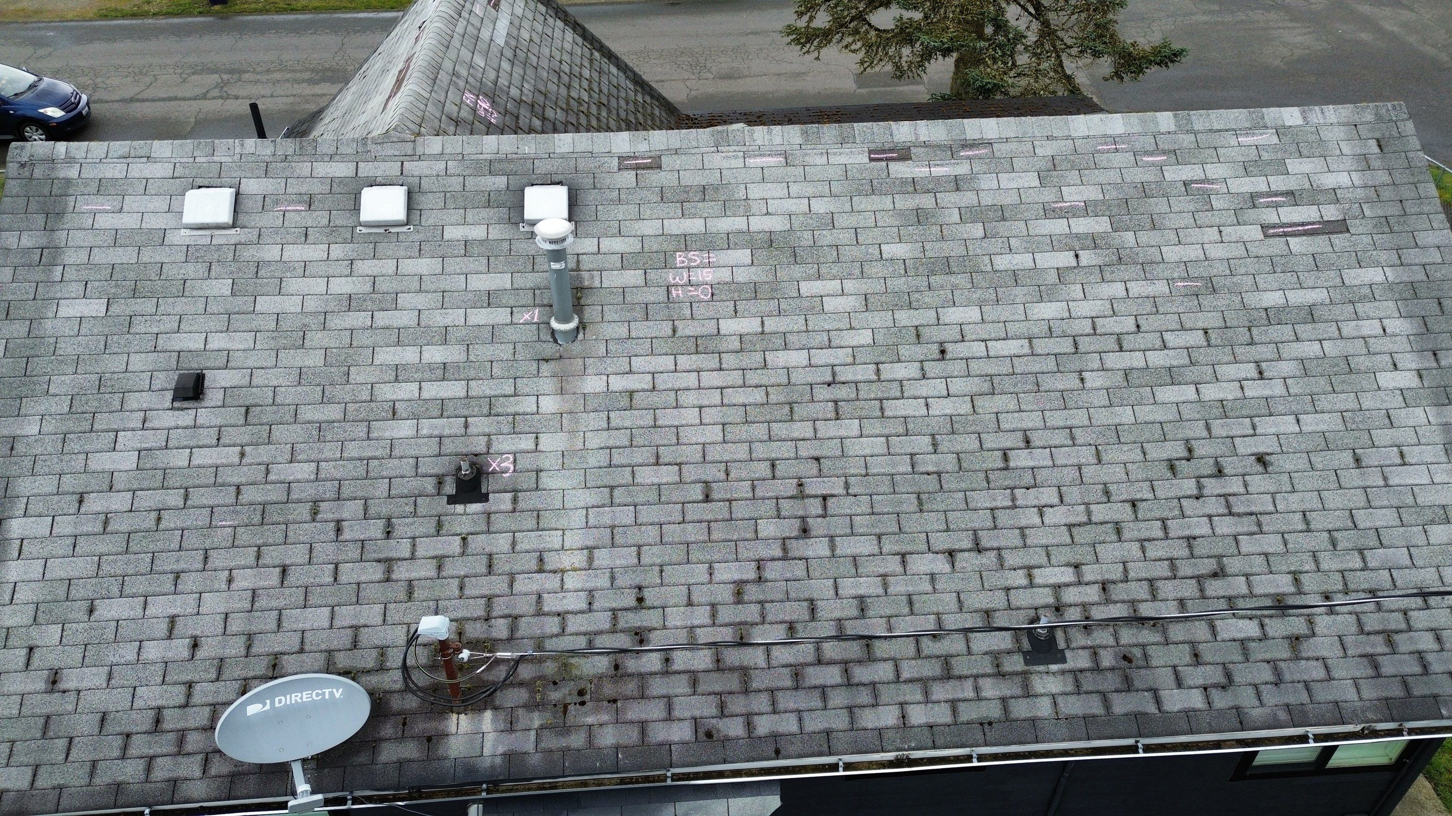 GAF Timberline NS, Charcoal, House and Garage Roof Replacement  by Proline Roofing & Restoration LLC