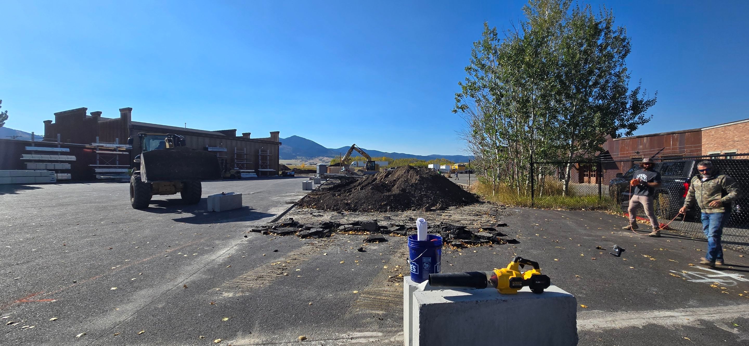 Foundation Building Material Slips by Blue Room Construction LLC