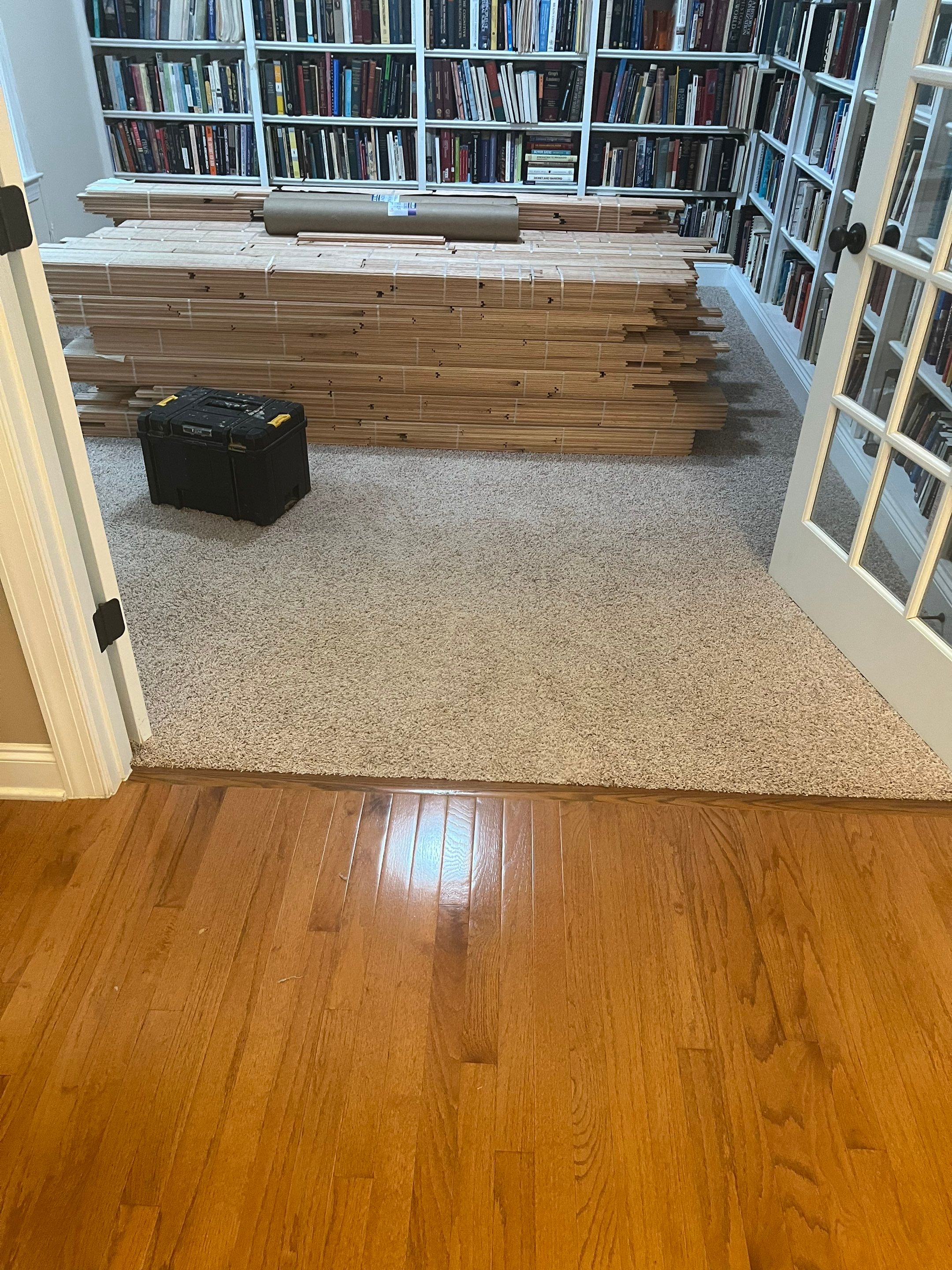 Sprucing up the place for listing the home on the market by Accent Custom Floors