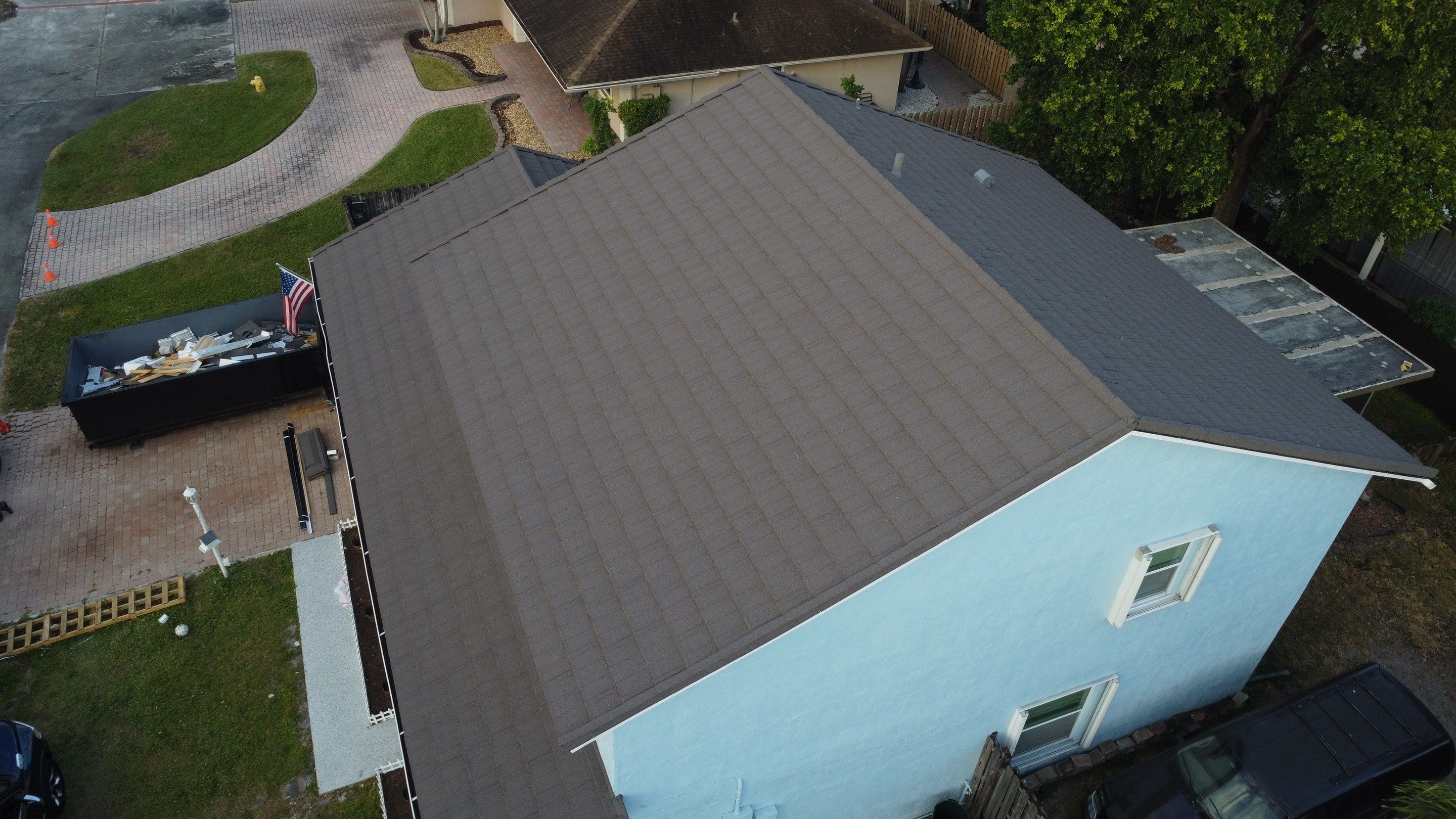 Espresso Stone Coated Steel by Reimagine Roofing