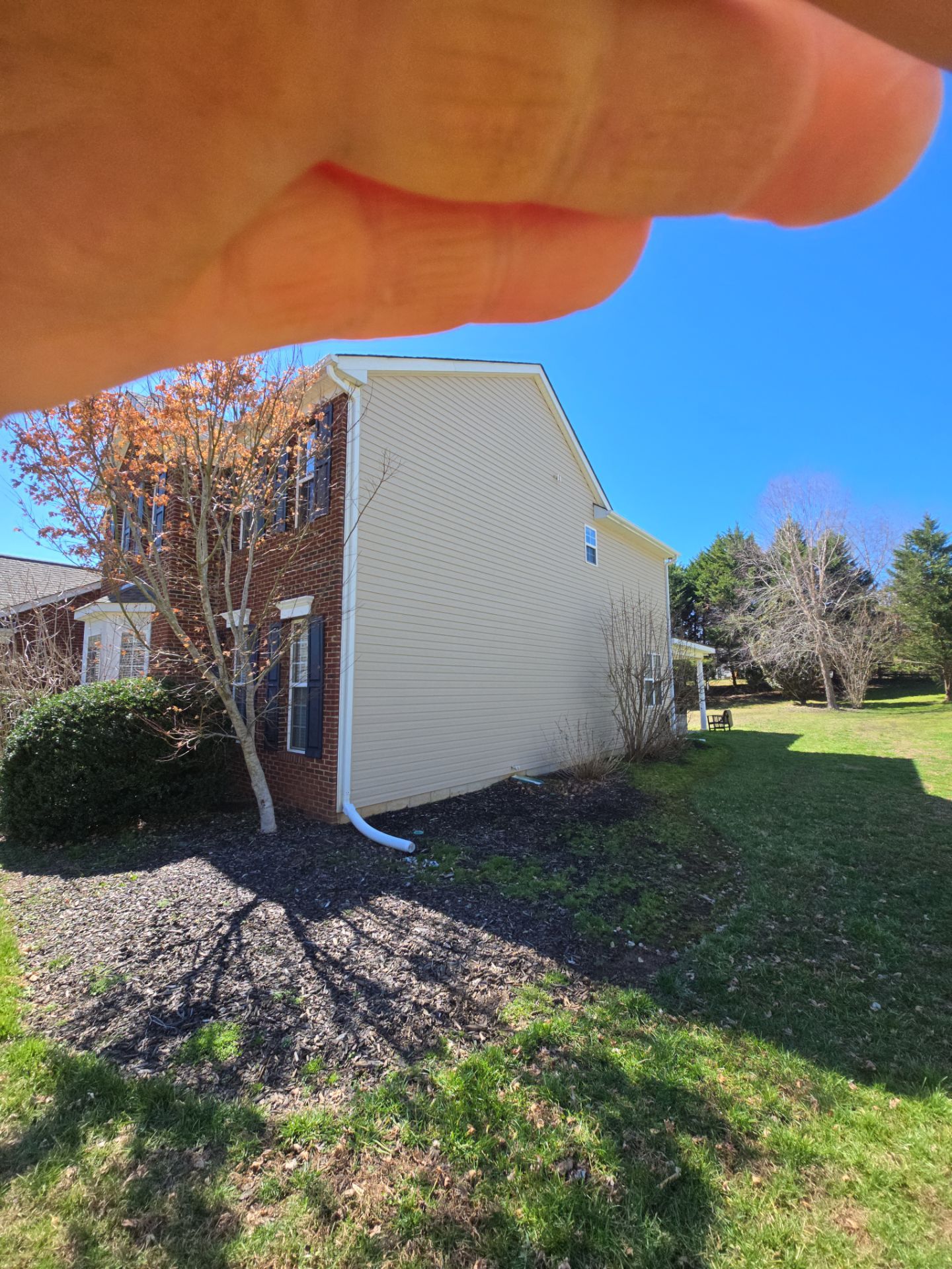 House Wash using cleaner by Power Wash Masters LLC