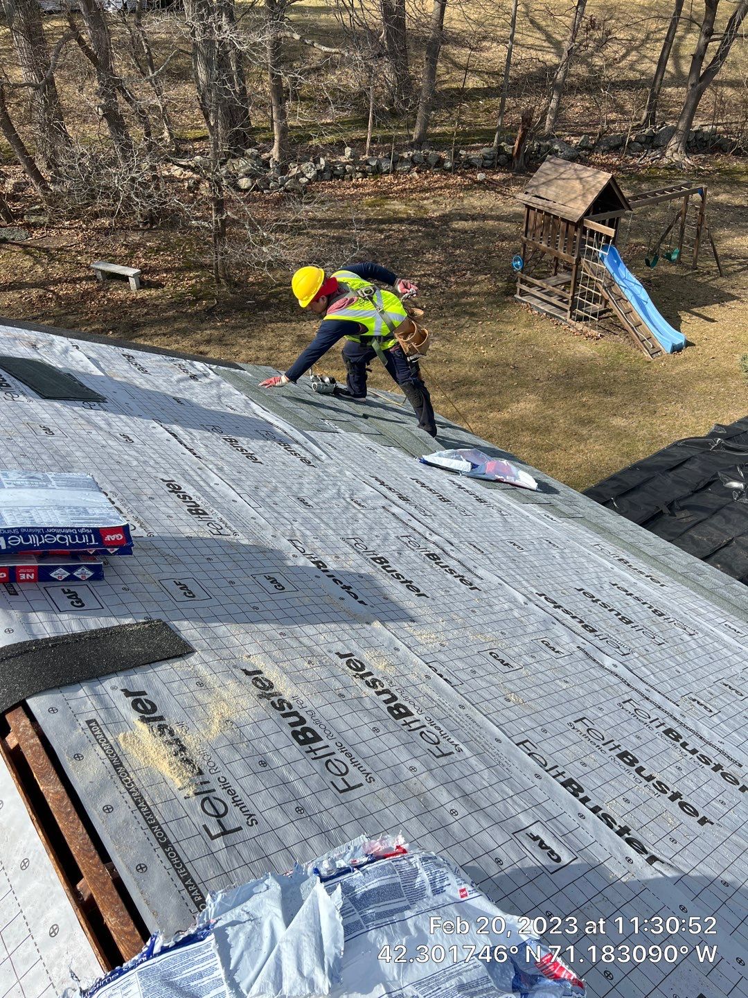 Residential Roofing Installation using GAF Timberline HDZ  by Loyalty Exterior Solutions 