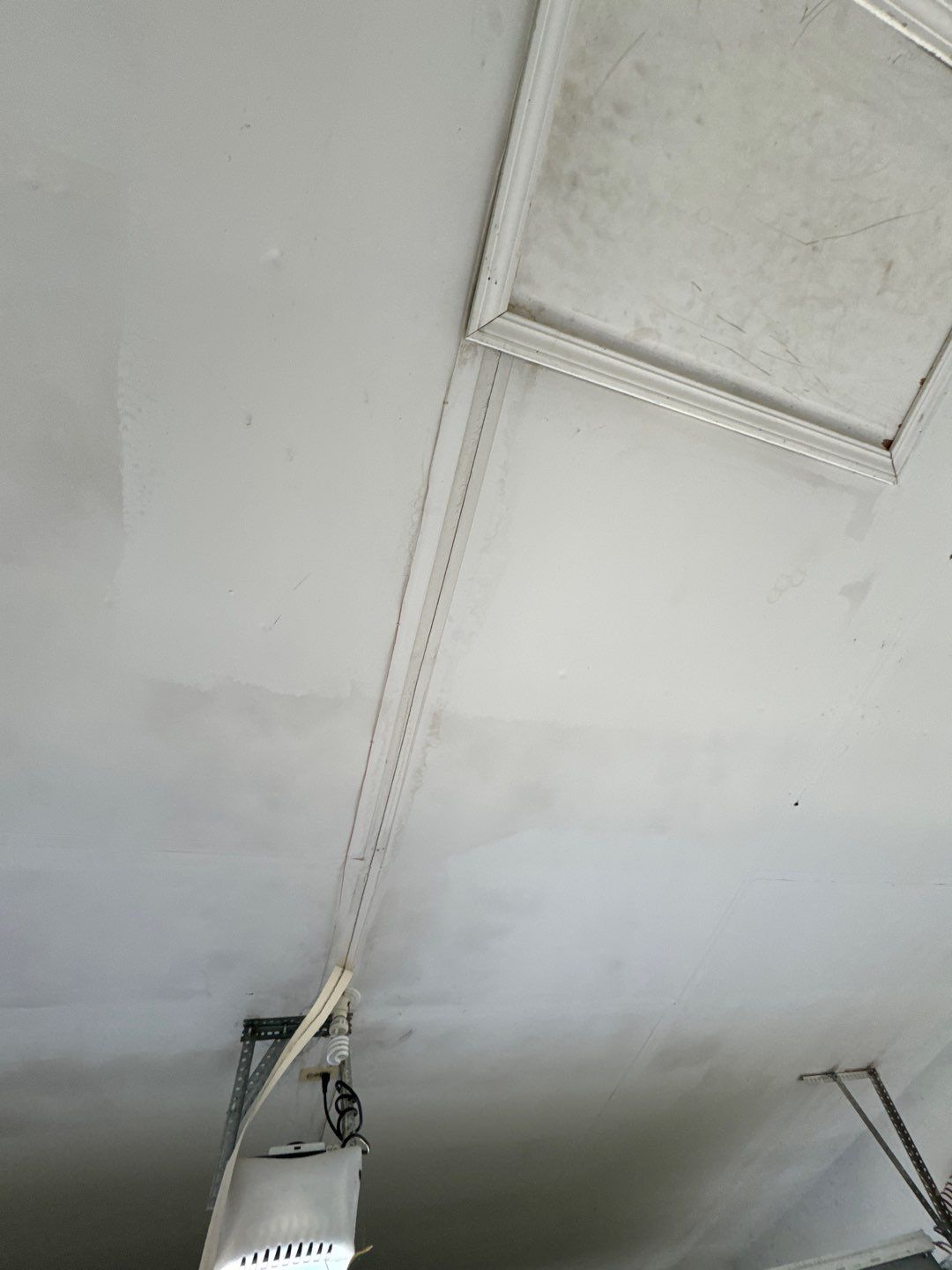 Garage Ceiling Water Damage/Mold Remediation by Chicagoland Water Medics
