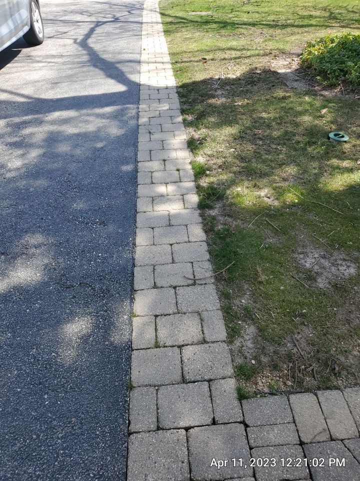 Brick paver clean, sand and seal.  using Surebond SB-1300 by Northern Power Washing LLC.