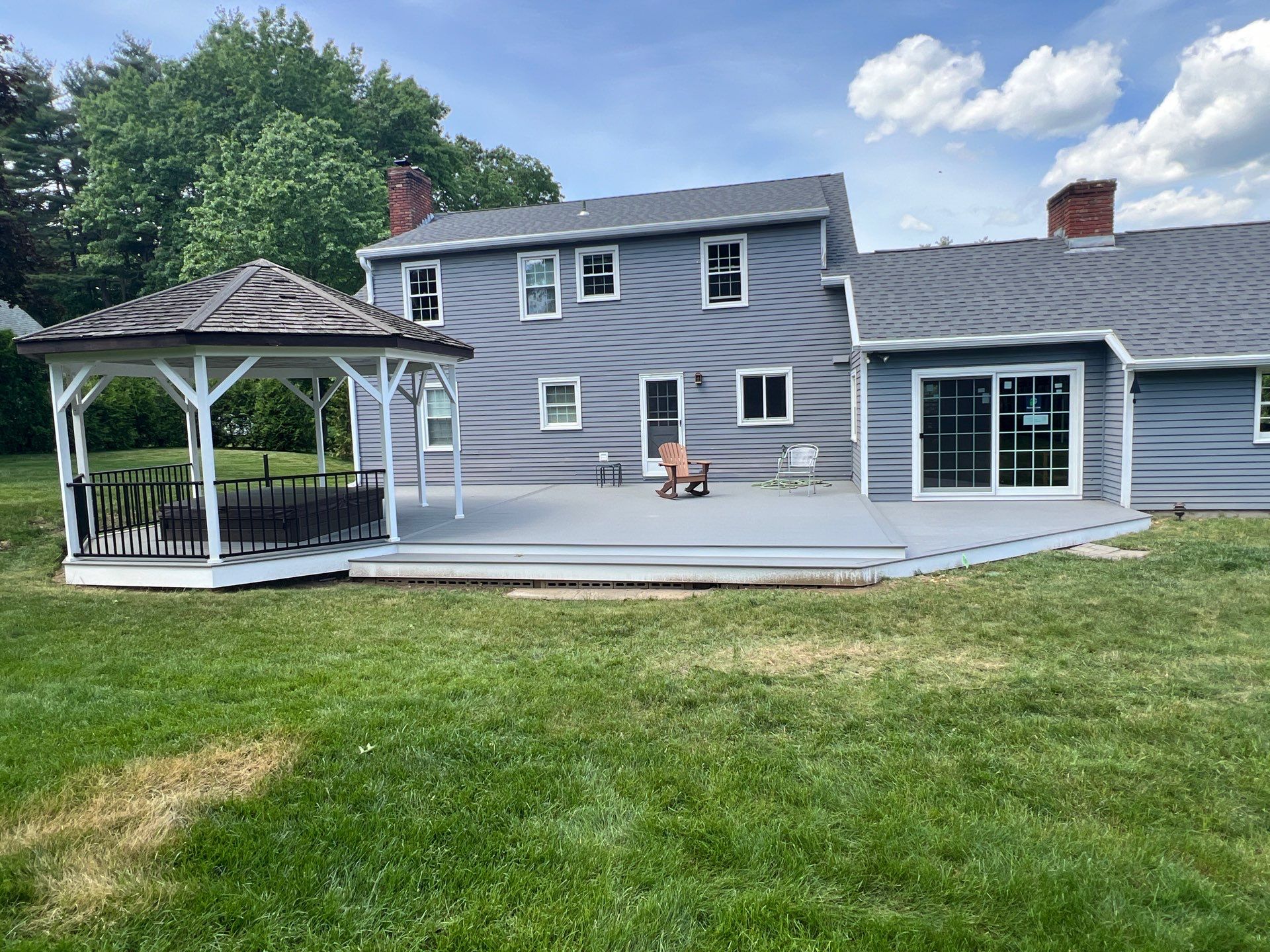 Deck Repair using Trex Select Decking by Chagnon Building & Remodeling LLC