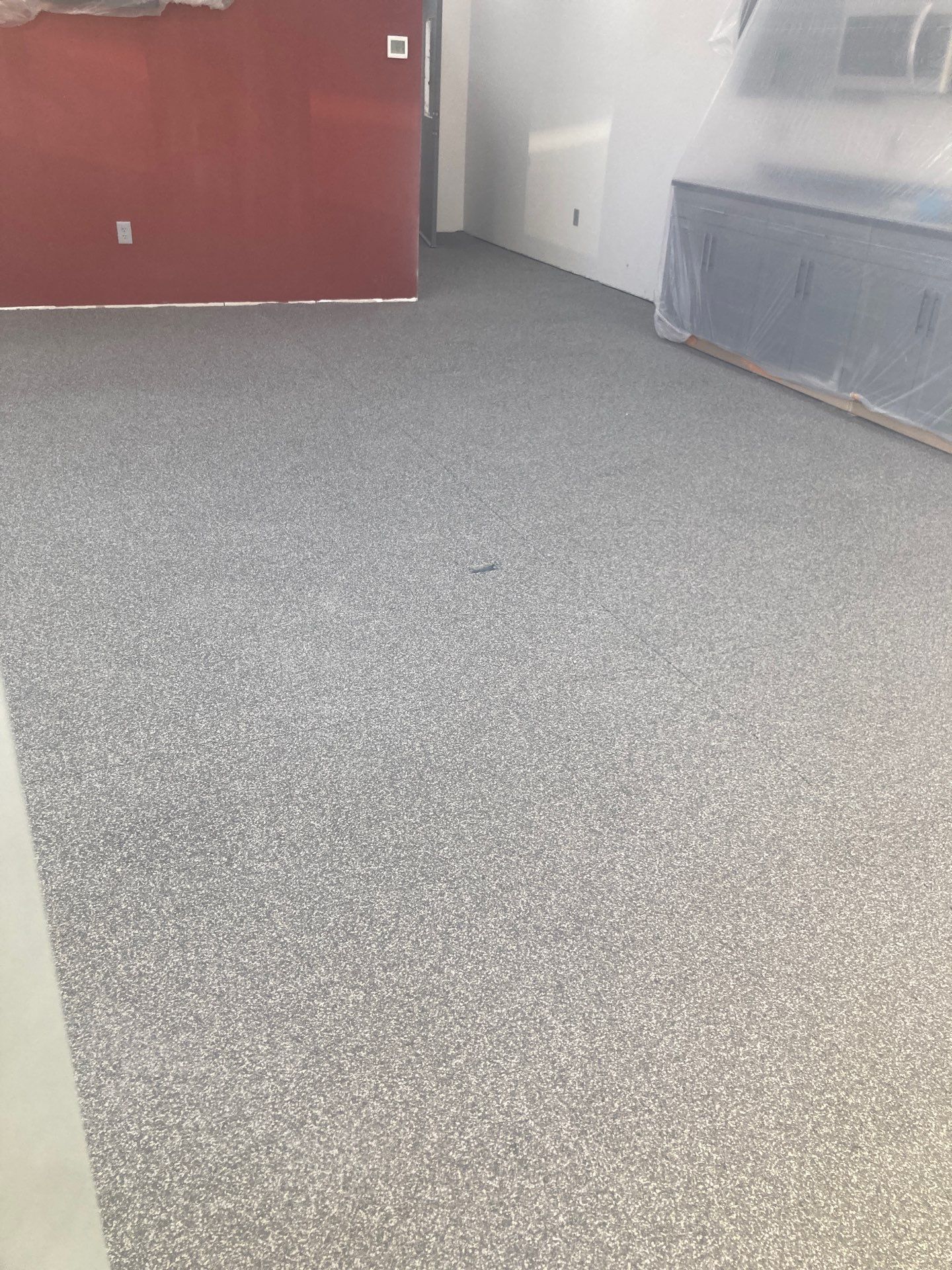 Garage Transformation using Greystone 1/8" by Croc Coatings, LLC