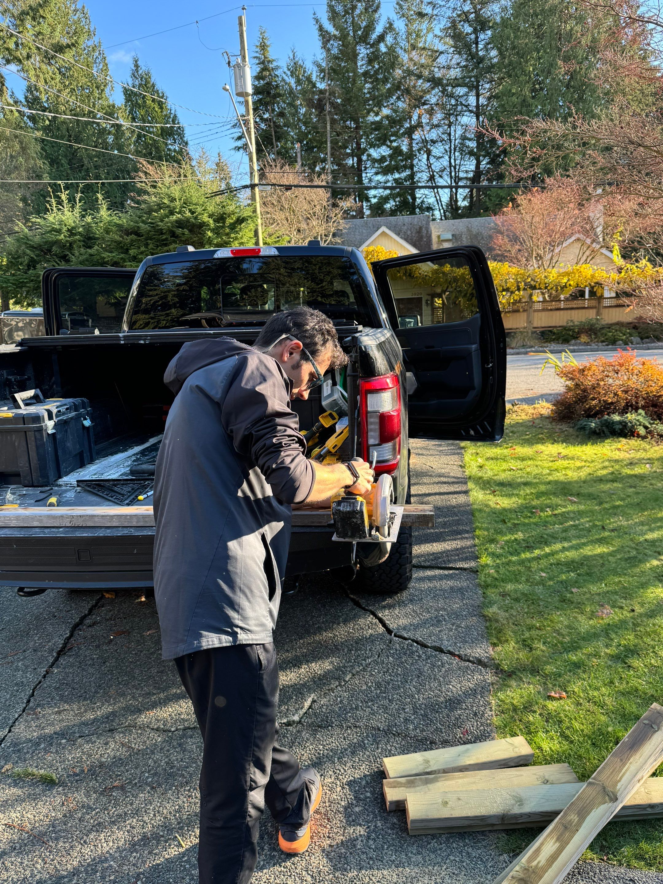New Wooden Gate by YVR Construction Group