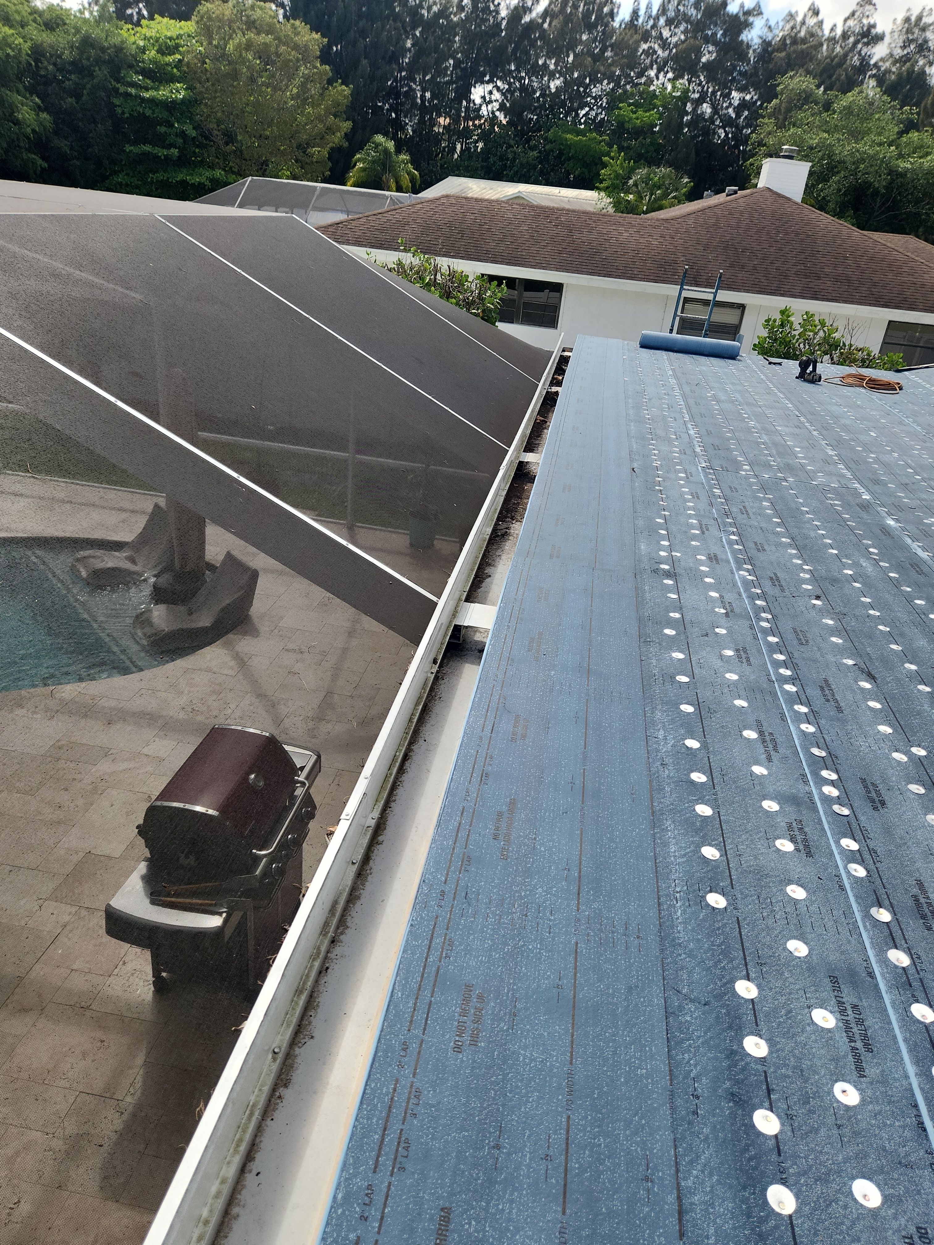 Flat Roof Replacement and Fascia Repair in Margate by Aastro Roofing