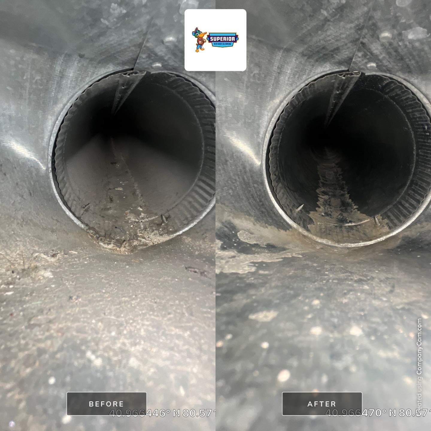 Air Duct Cleaning With a Vacuum Truck in New Middletown, OH by Superior Air Duct Cleaning