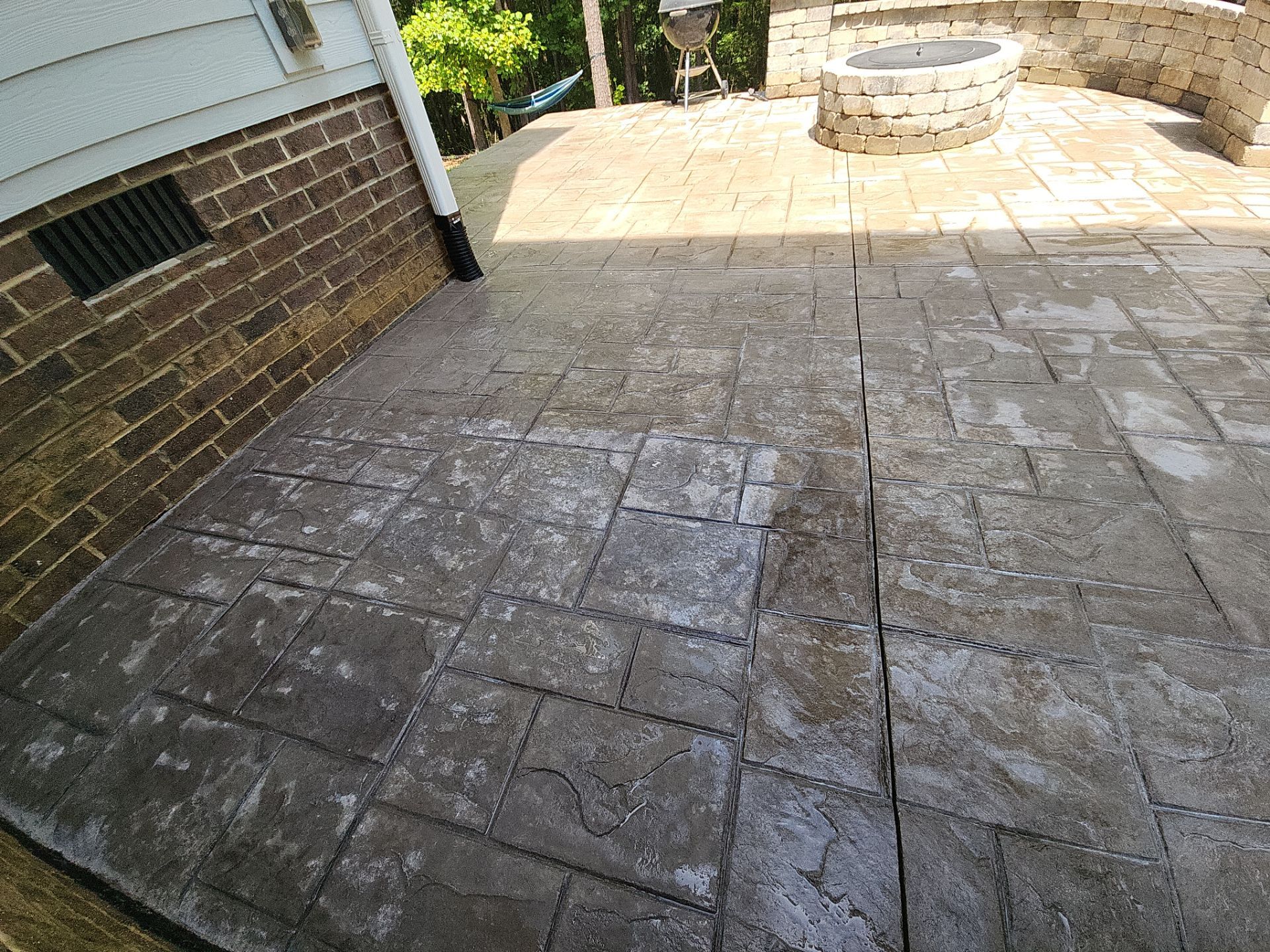 paver patio using Concrete Sealant by DuraSeal