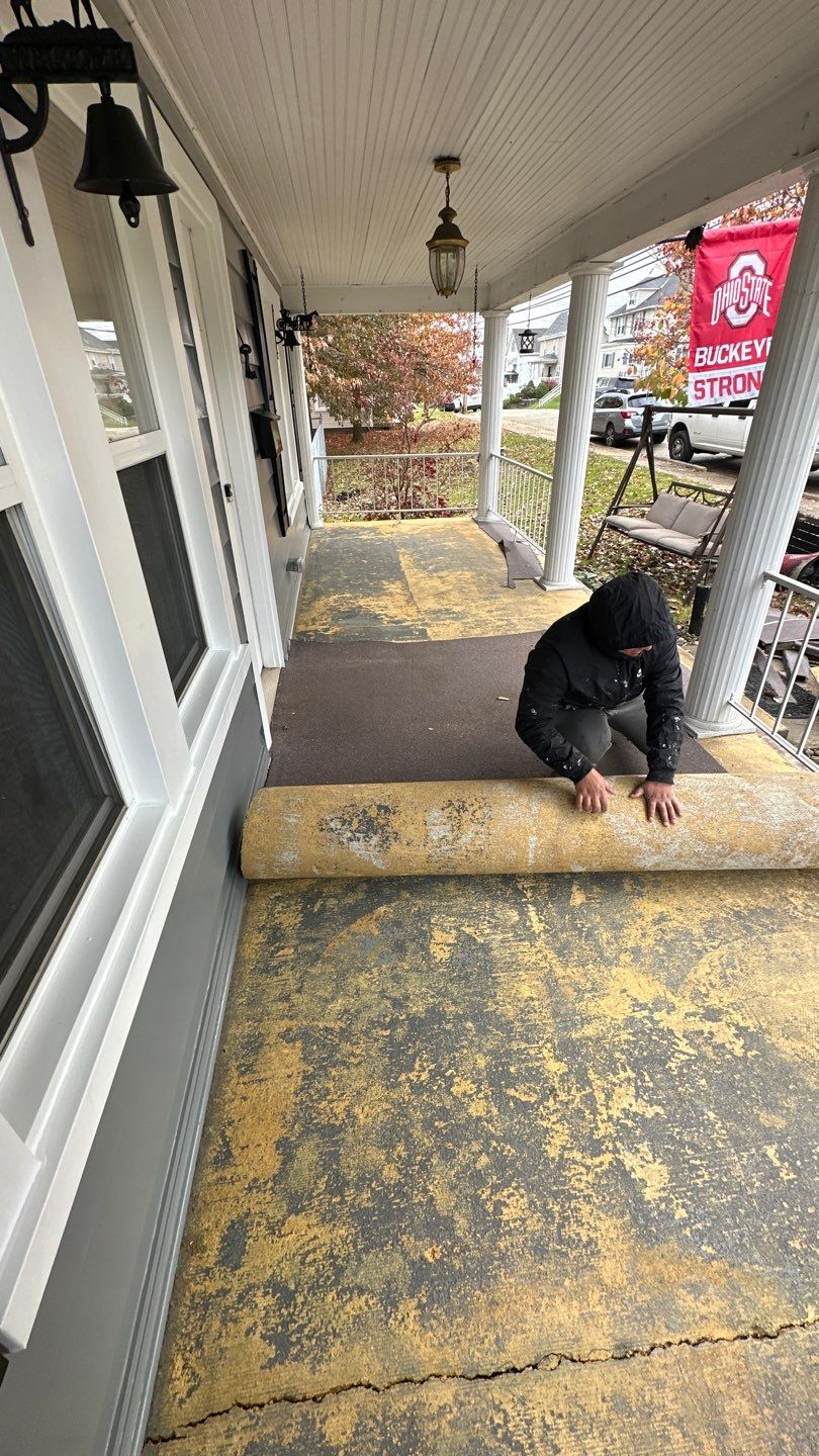 Porch Project in Belle Vernon by Floors in a Day, Inc