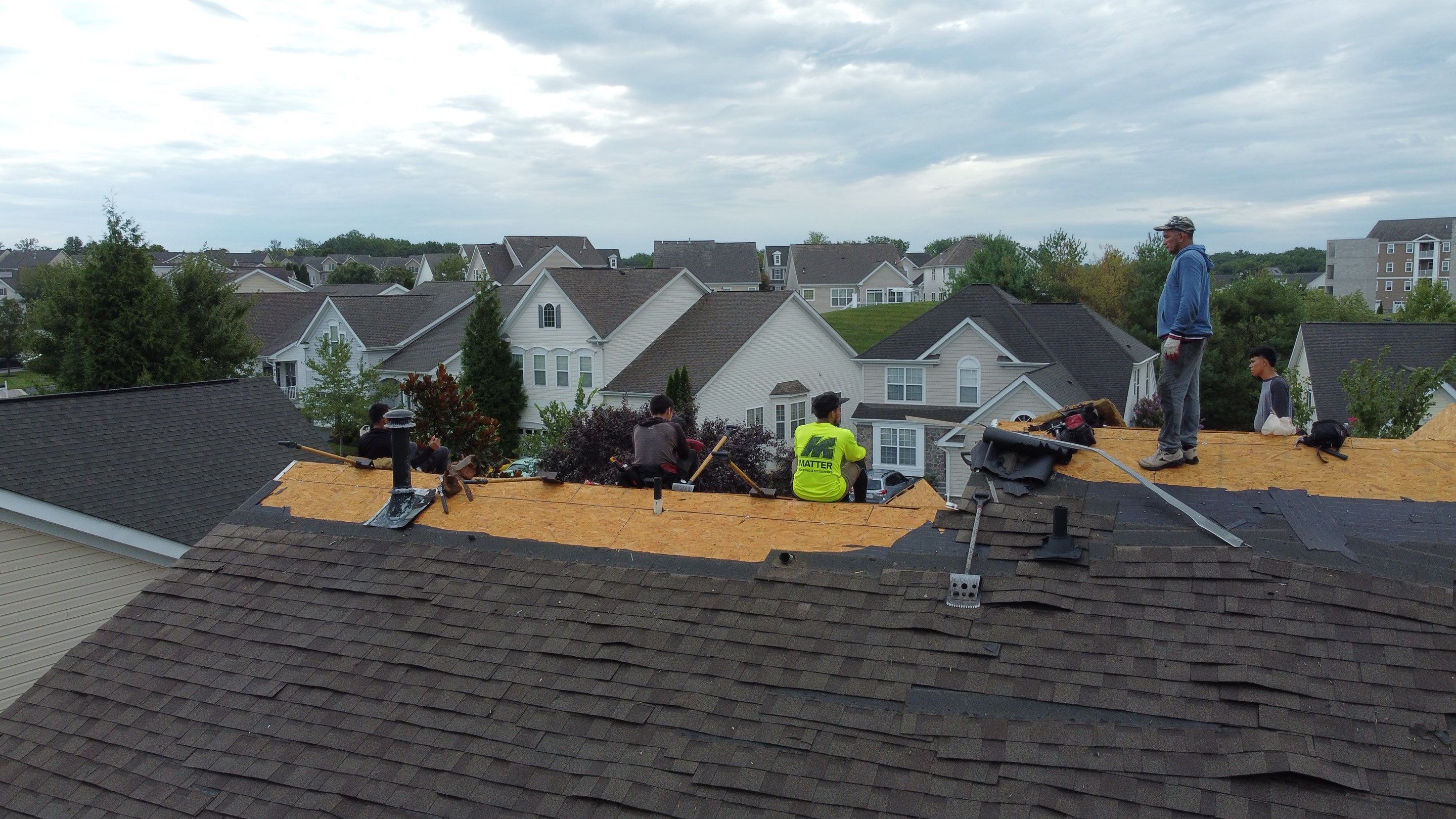 Residential Roofing Installation using GAF Timberline UHDZ by Matter Construction, LLC