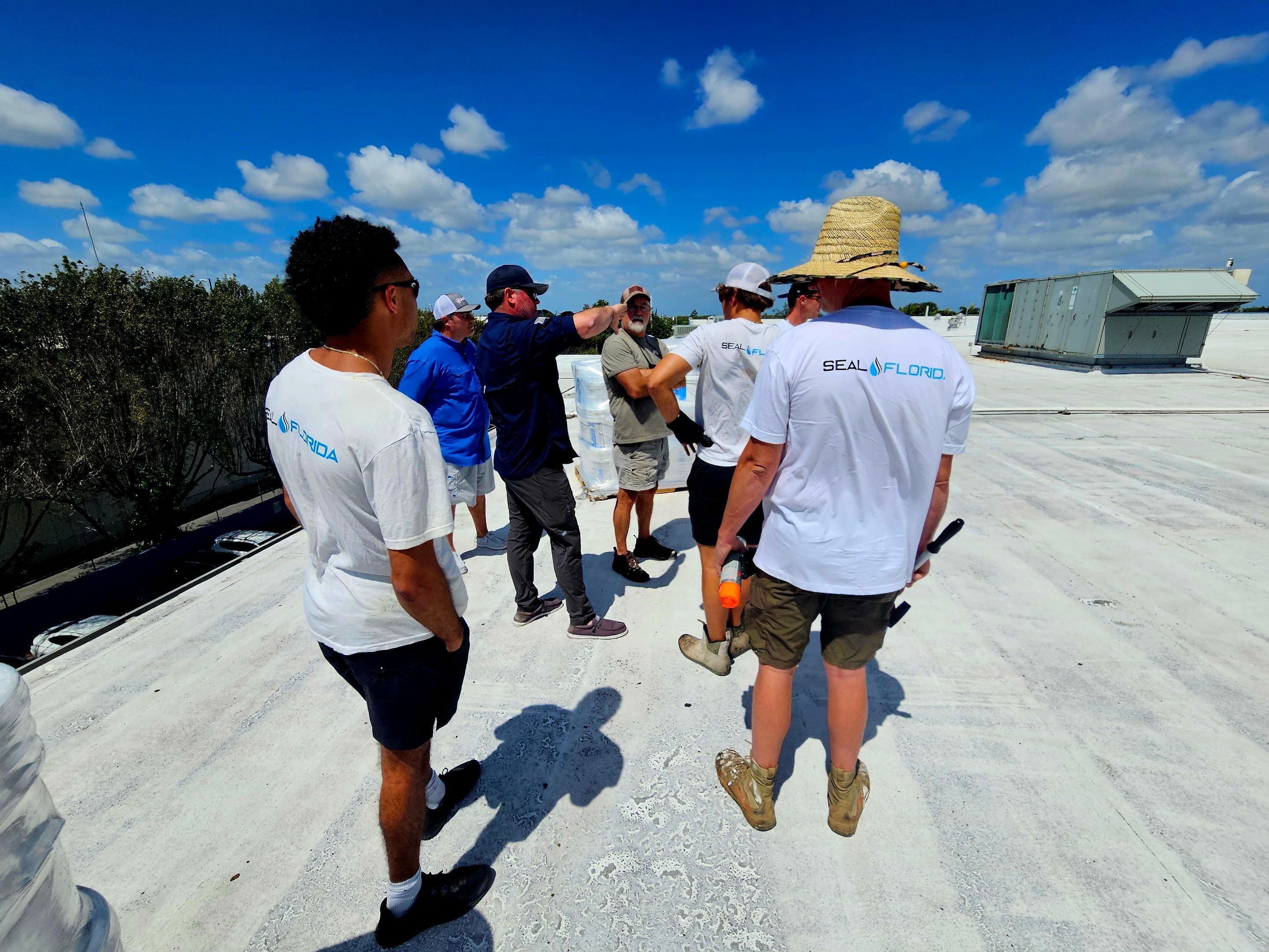 Commercial Roof Coating by First Due Roofing
