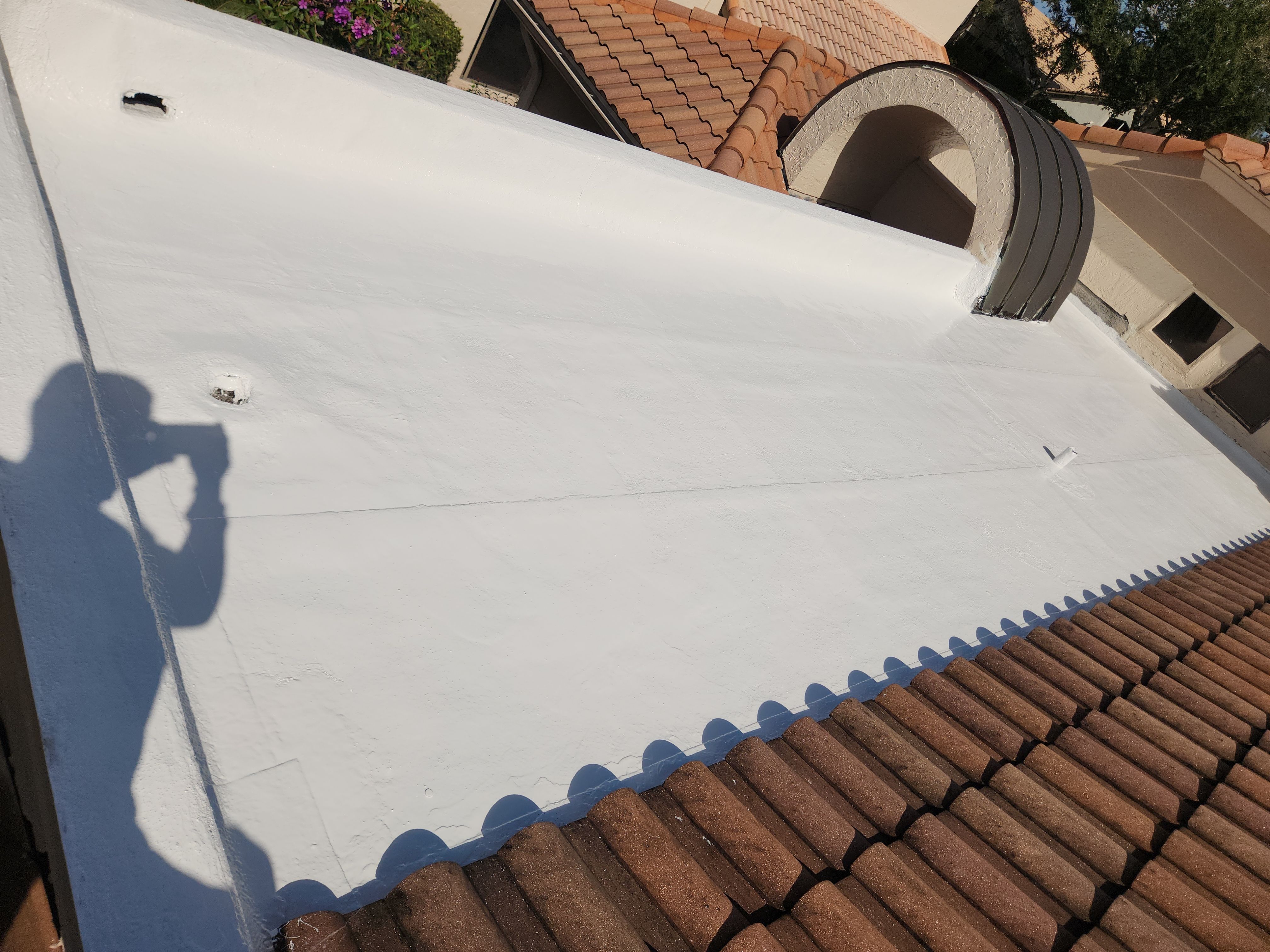 Flat Roof Waterproofing and Silicone Coating in Boca Raton by Aastro Roofing