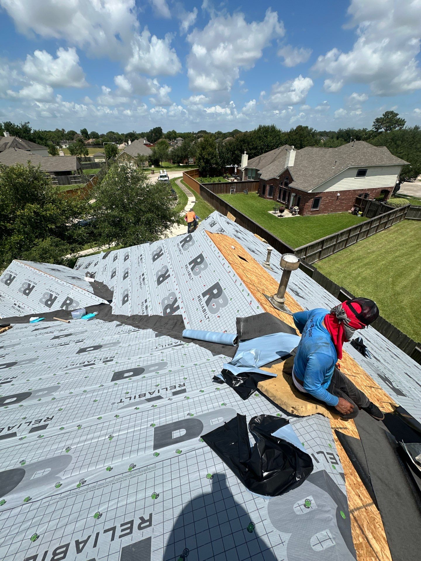Roof Replacement in Dickinson TX by Roof Repair Company