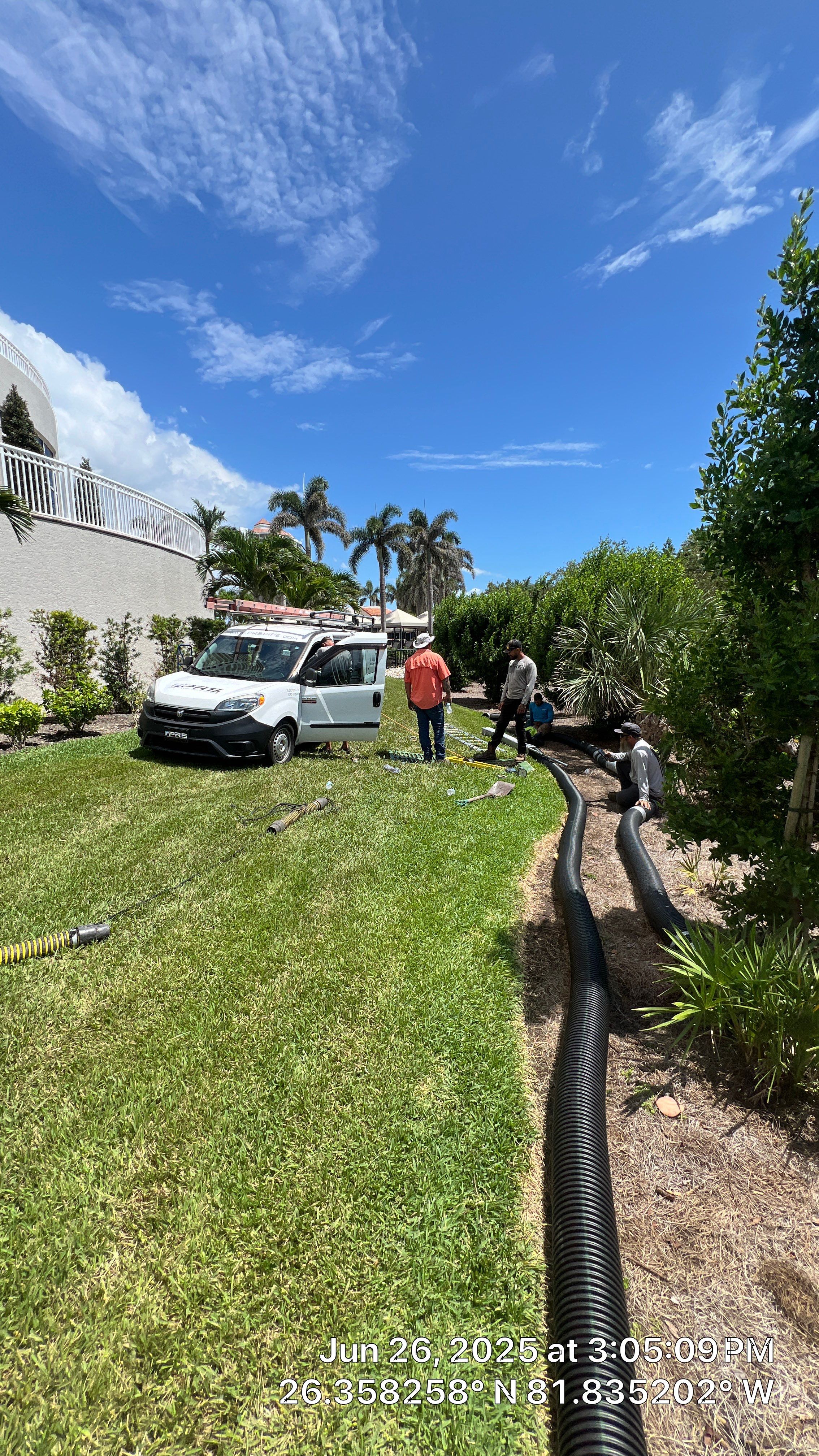 Bonita Bay Condo Stormwater Maintenance with PRS by APS Power & Water