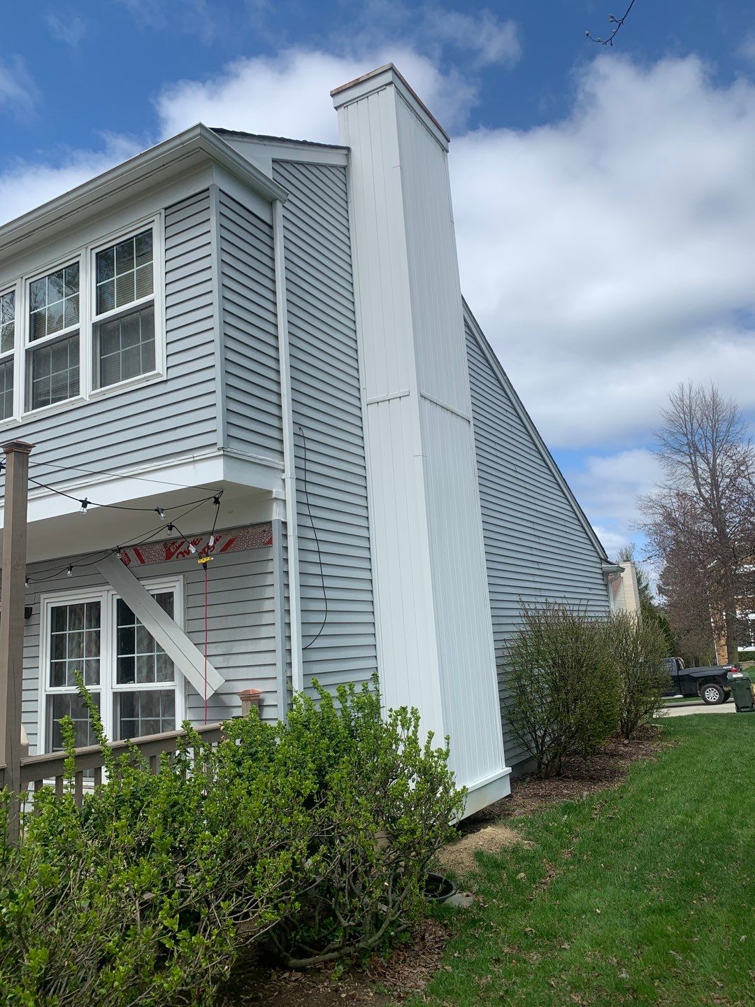 Siding Replacement using Certainteed Restoration Classic D4 Midnight Blue by 180 Contractors