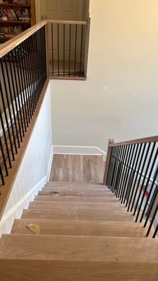 Stair Installation and Refinish 