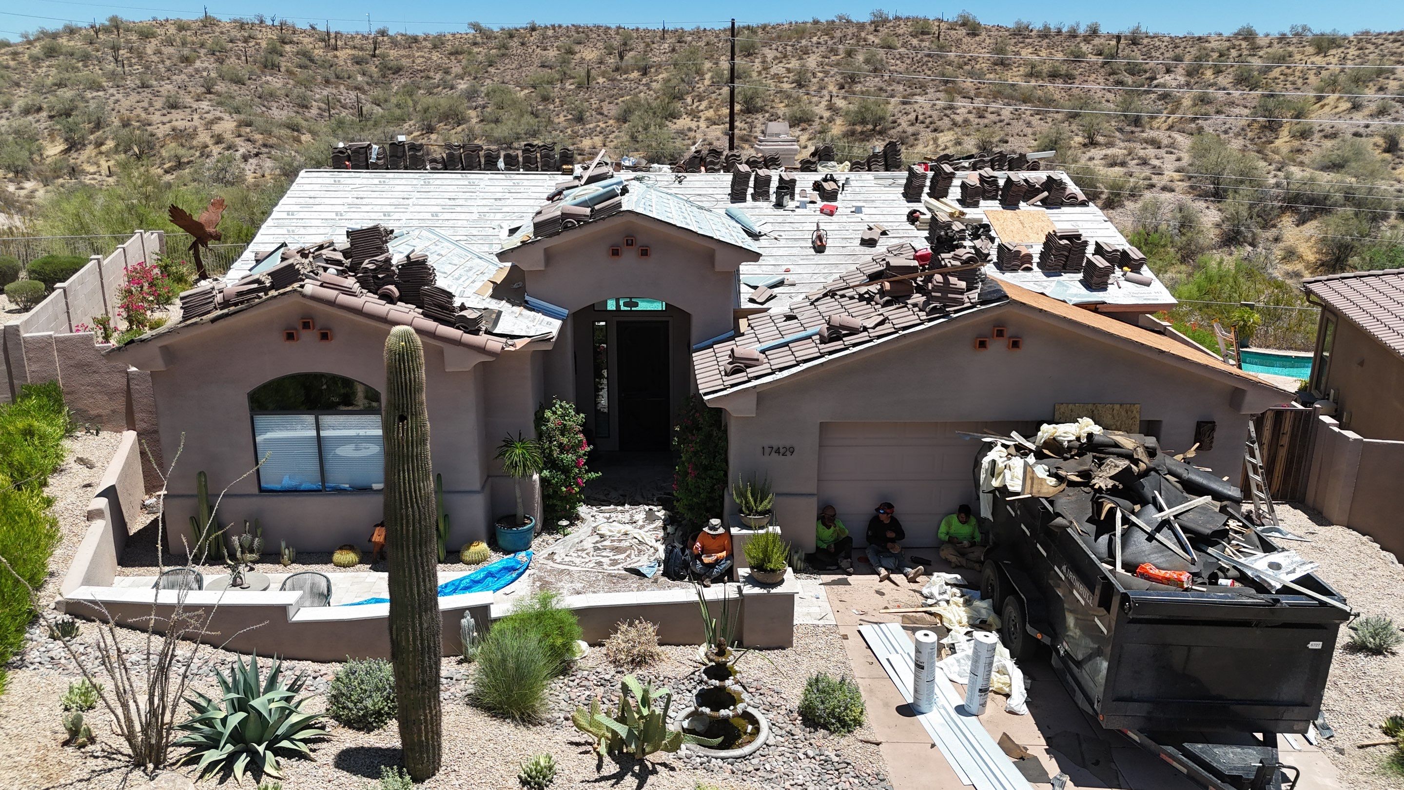 Project in Fountain Hills, AZ by Saint Roofing