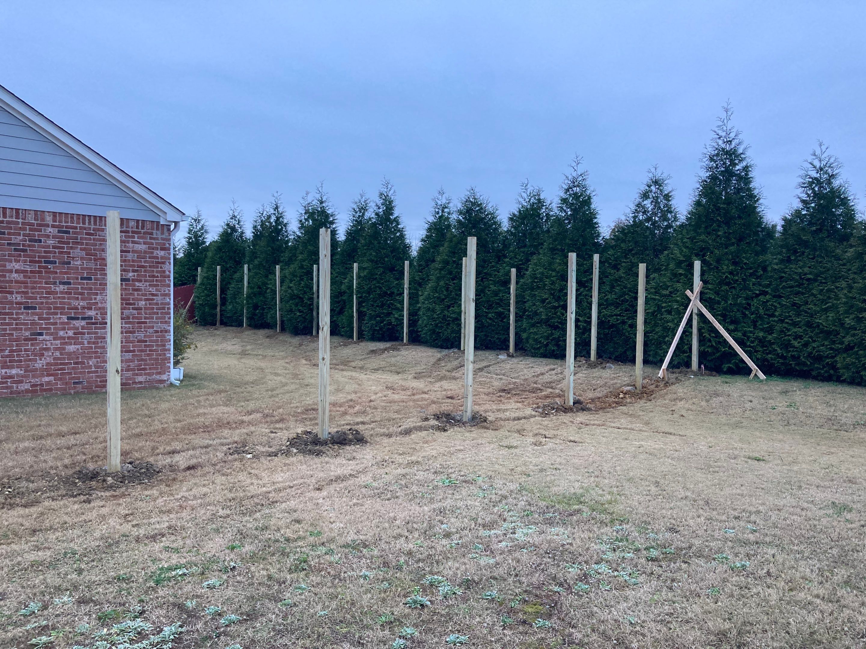 Tannehill Privacy Fence by Pillar and Pine