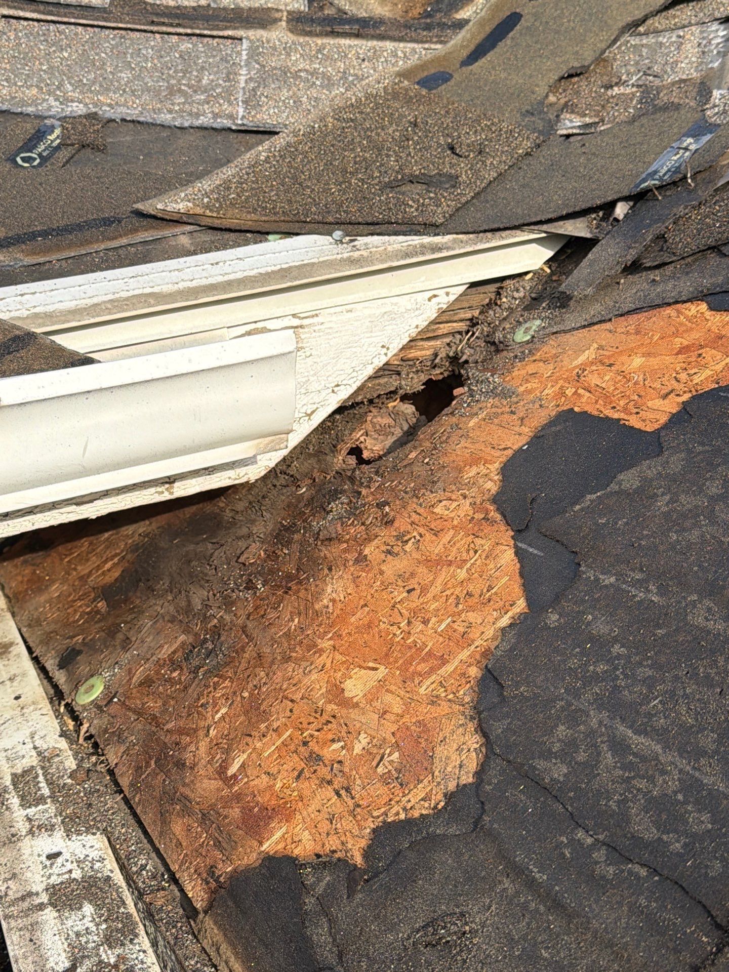 Residential Roof Replacement and Decking Repair in Boise by Olive Roofing