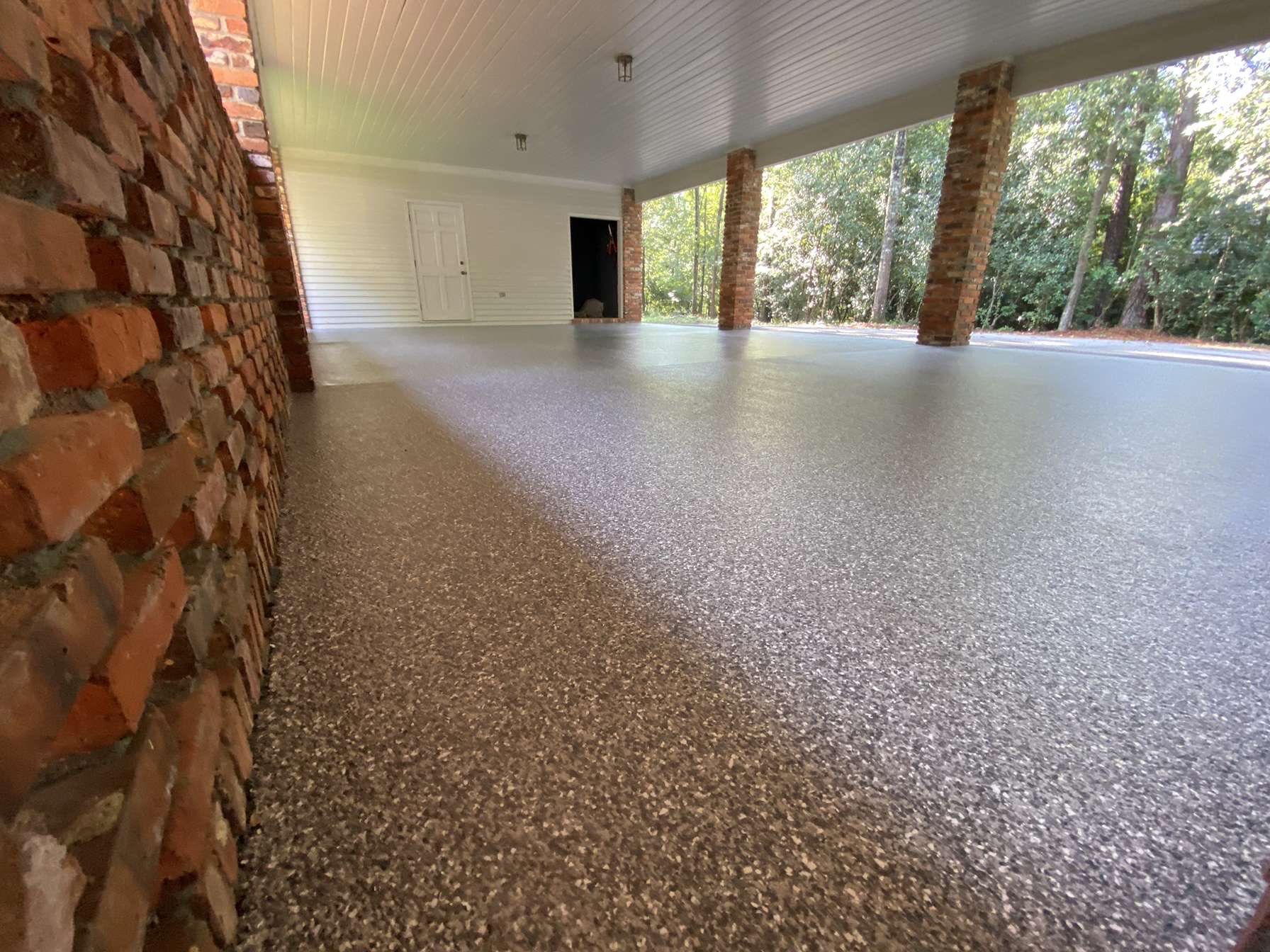 Silver Creek Carport by Deese Elite Concrete Coatings