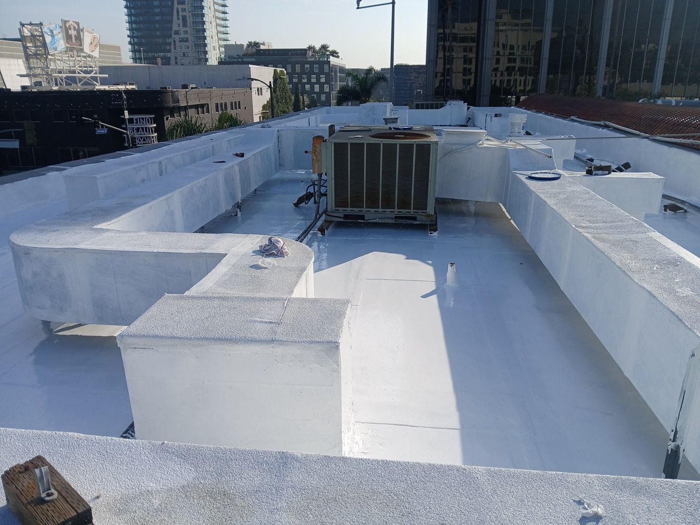 Silicone Coating - Commercial Property in Hollywood by Hull Brothers Roofing
