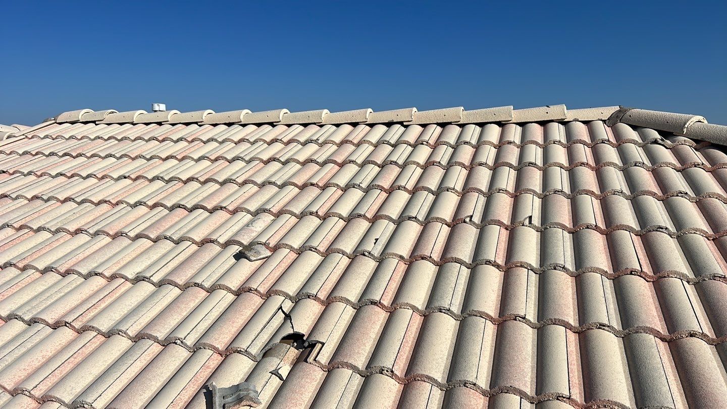Sunset Rose Clay Tile by Reimagine Roofing